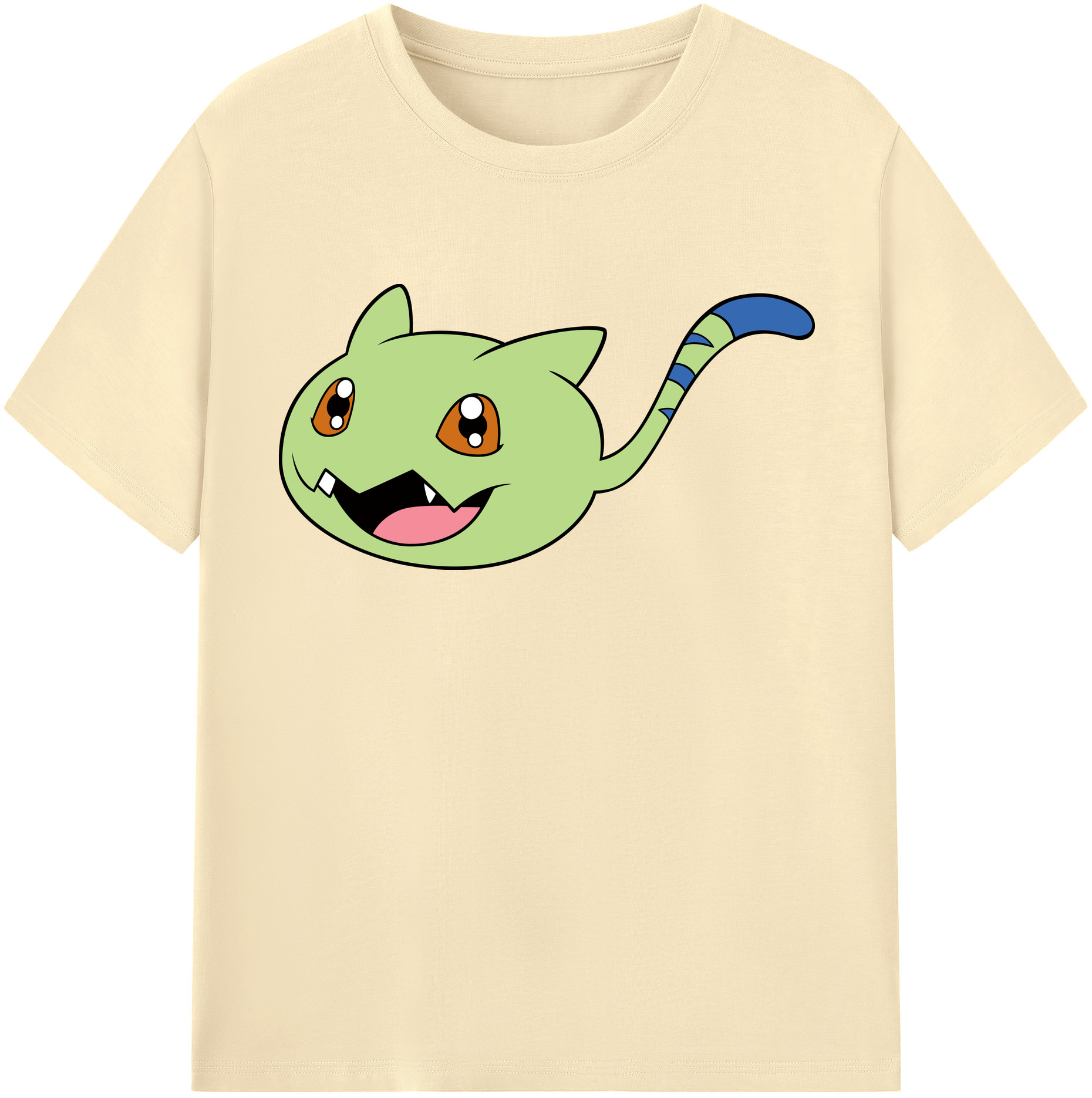 （画像用） Digimon デジタルモンスター/デジモン 綿100％半袖Tシャツ（フロントプリント）