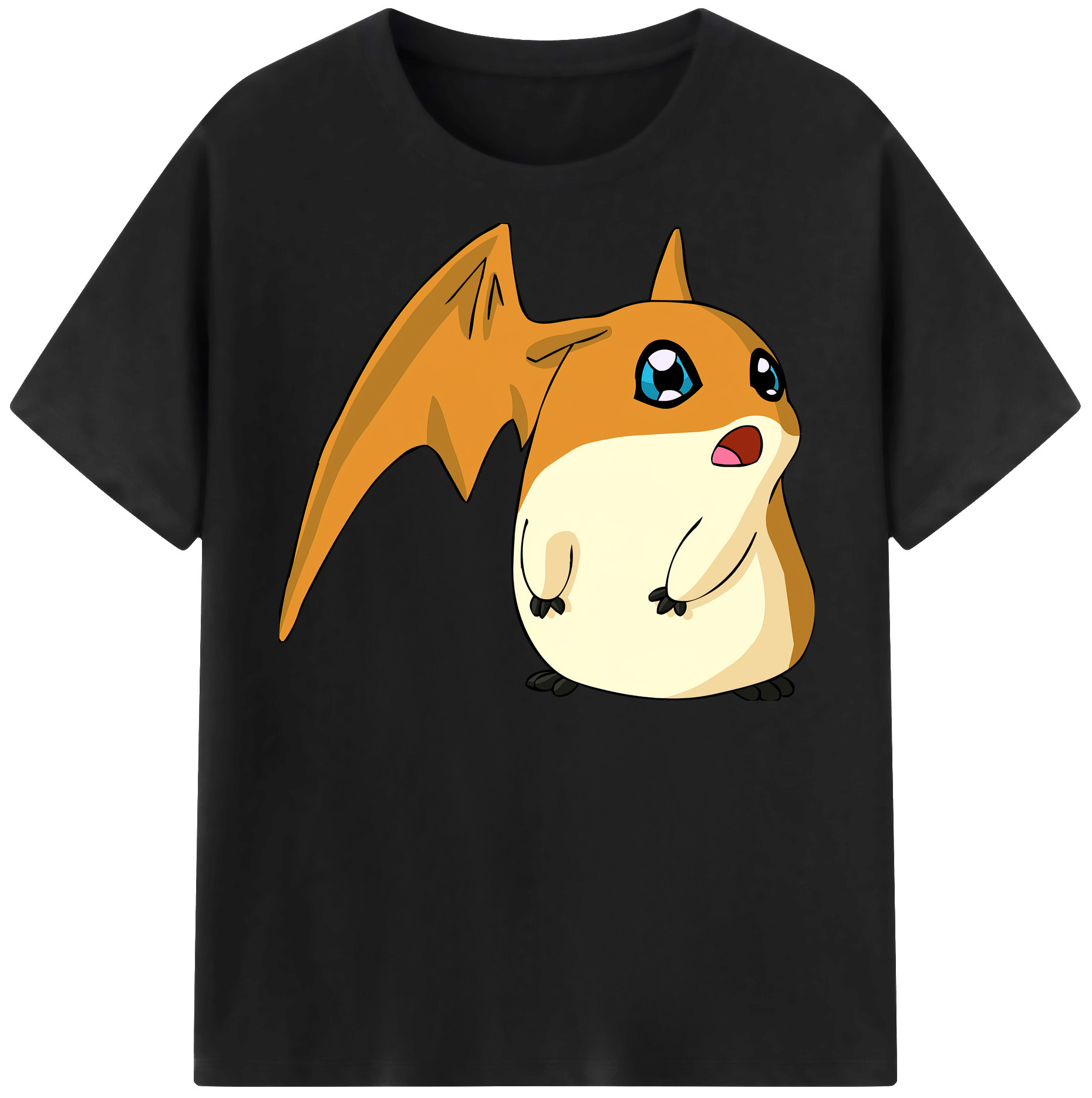（画像用） Digimon デジタルモンスター/デジモン 綿100％半袖Tシャツ（フロントプリント）