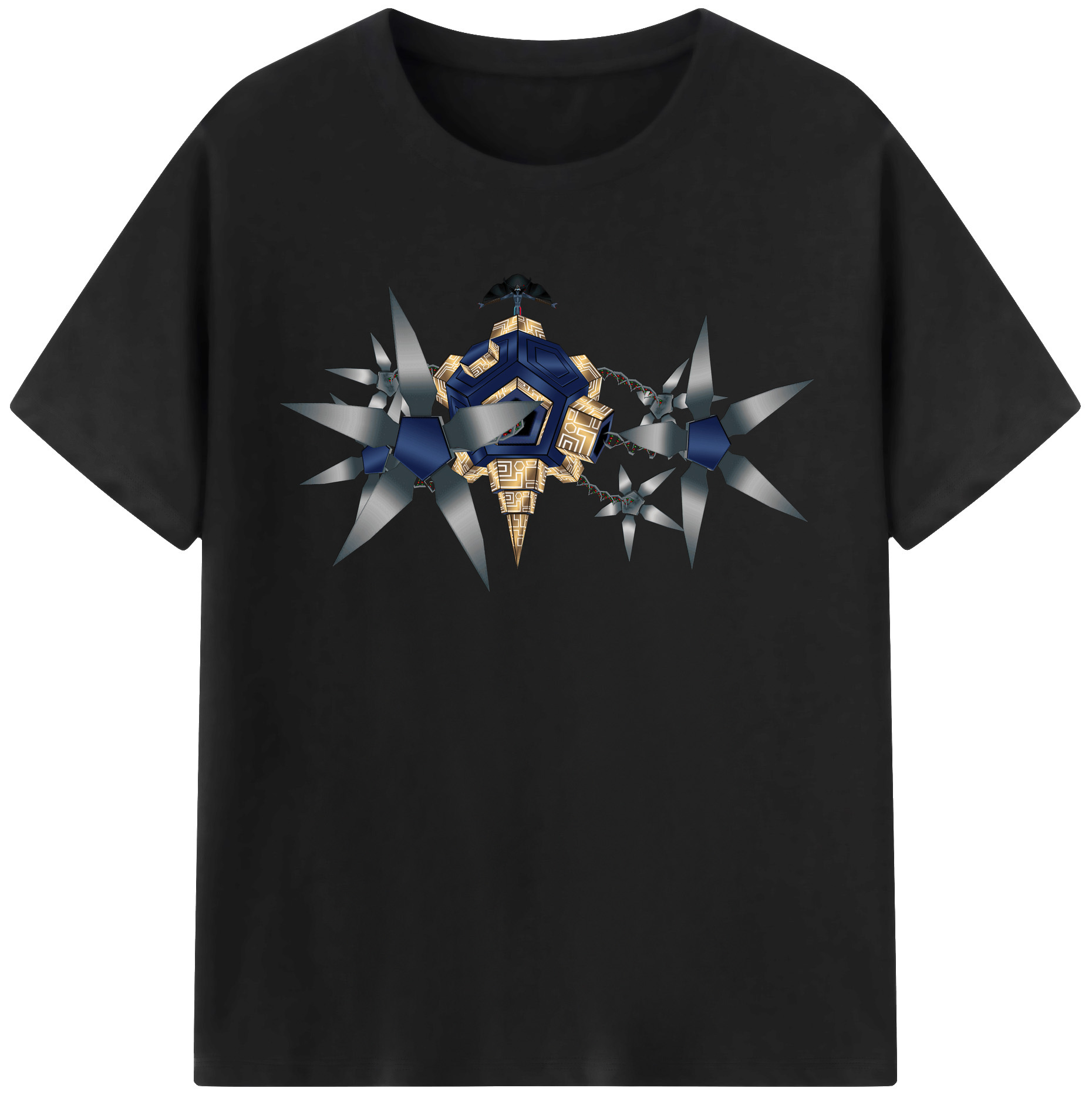 （画像用） Digimon デジタルモンスター/デジモン 綿100％半袖Tシャツ（フロントプリント）