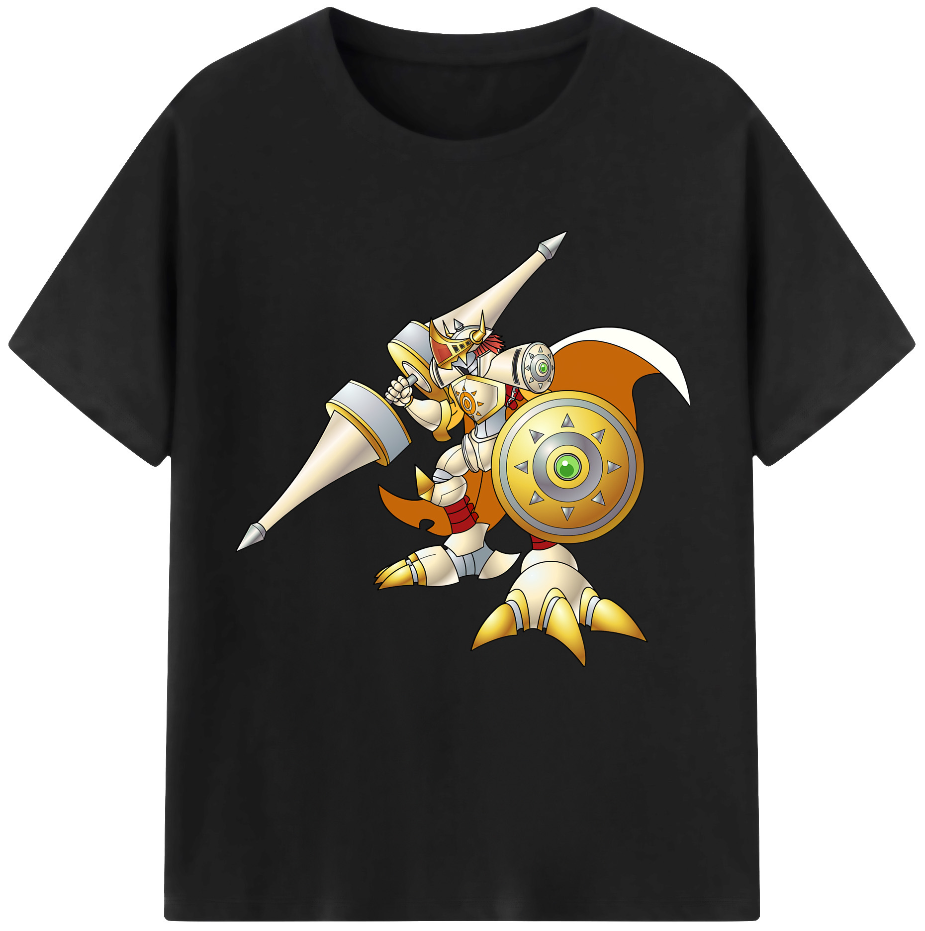 （画像用） Digimon デジタルモンスター/デジモン 綿100％半袖Tシャツ（フロントプリント）