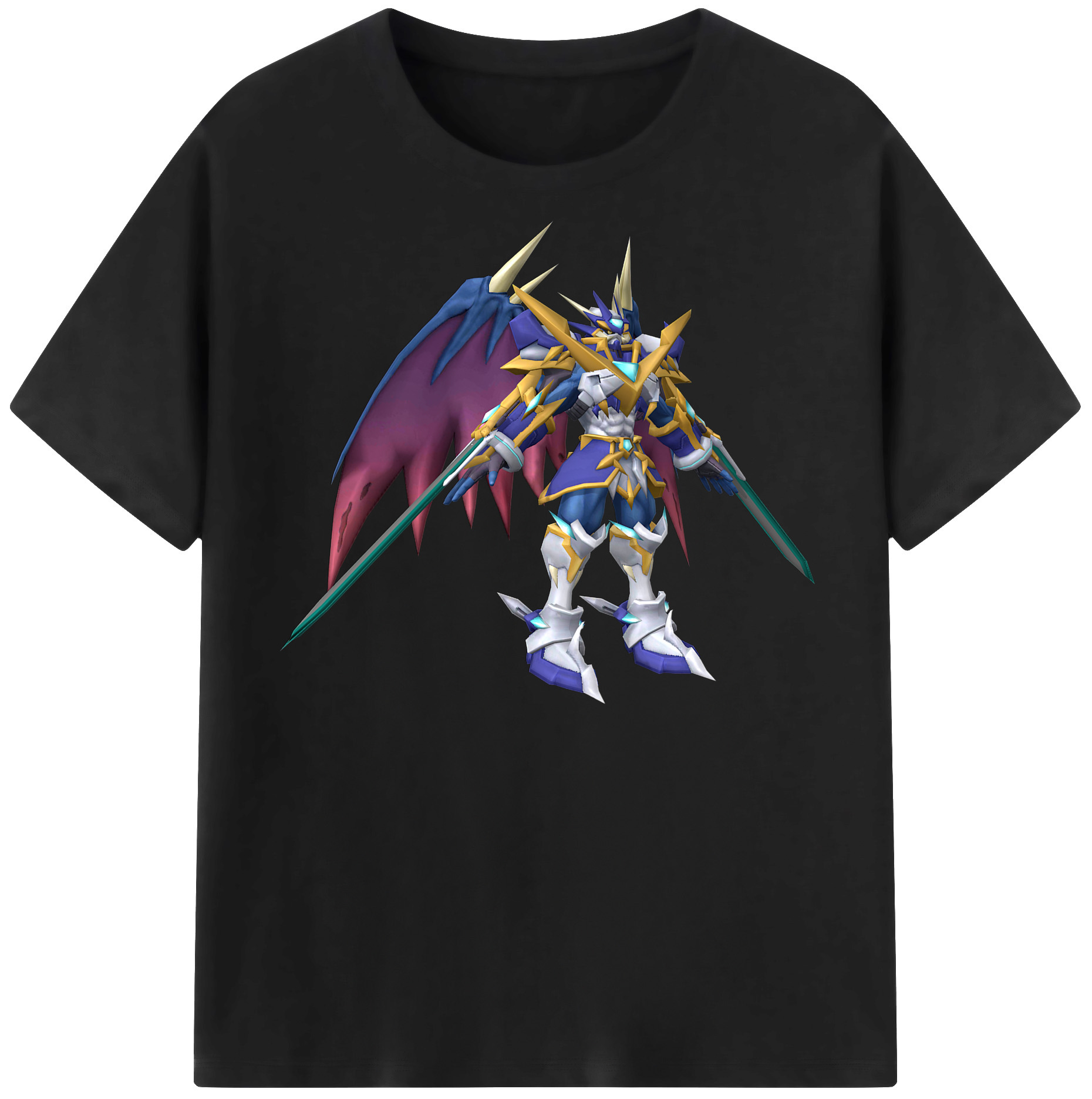 （画像用） Digimon デジタルモンスター/デジモン 綿100％半袖Tシャツ（フロントプリント）