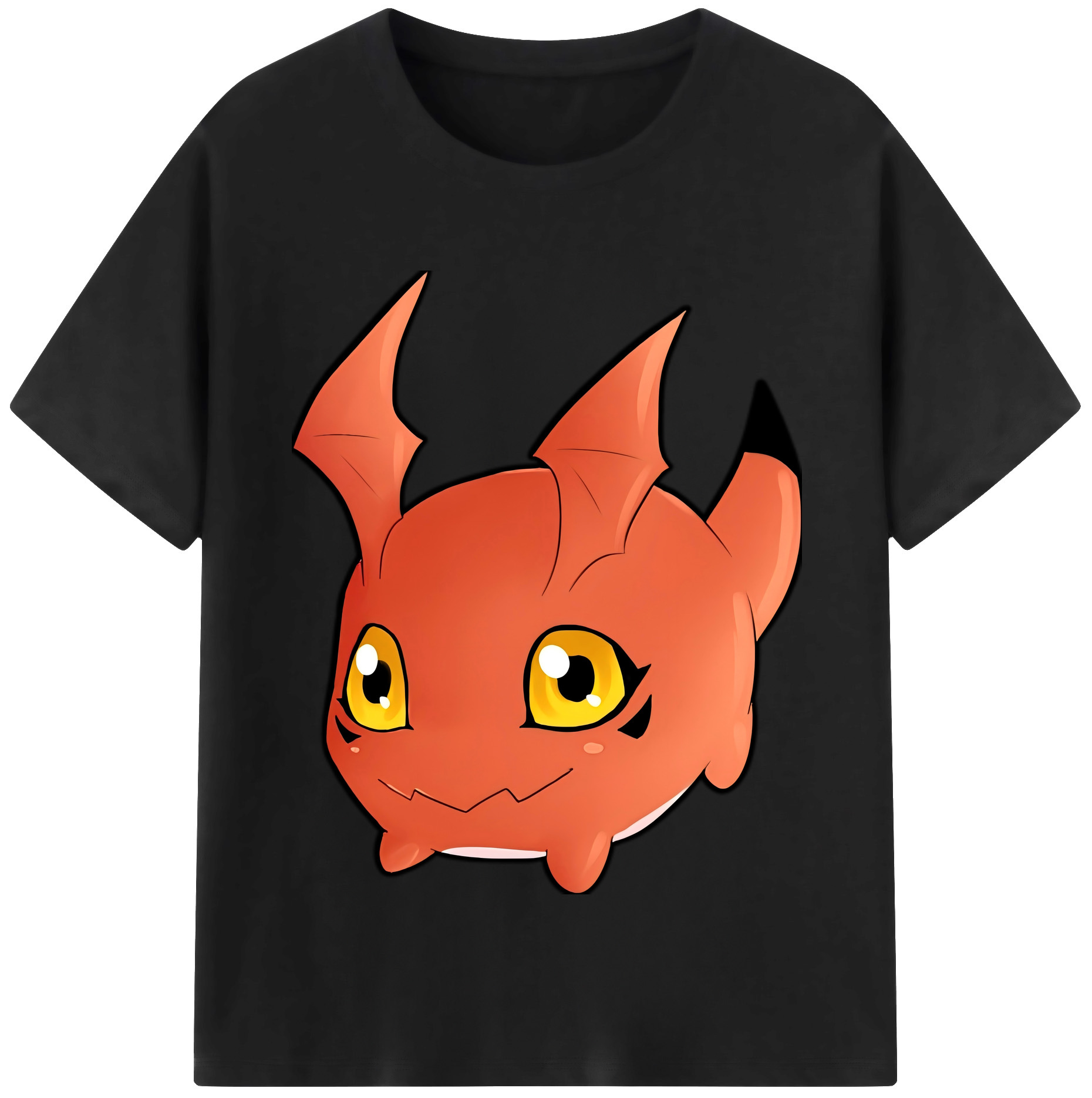 （画像用） Digimon デジタルモンスター/デジモン 綿100％半袖Tシャツ（フロントプリント）