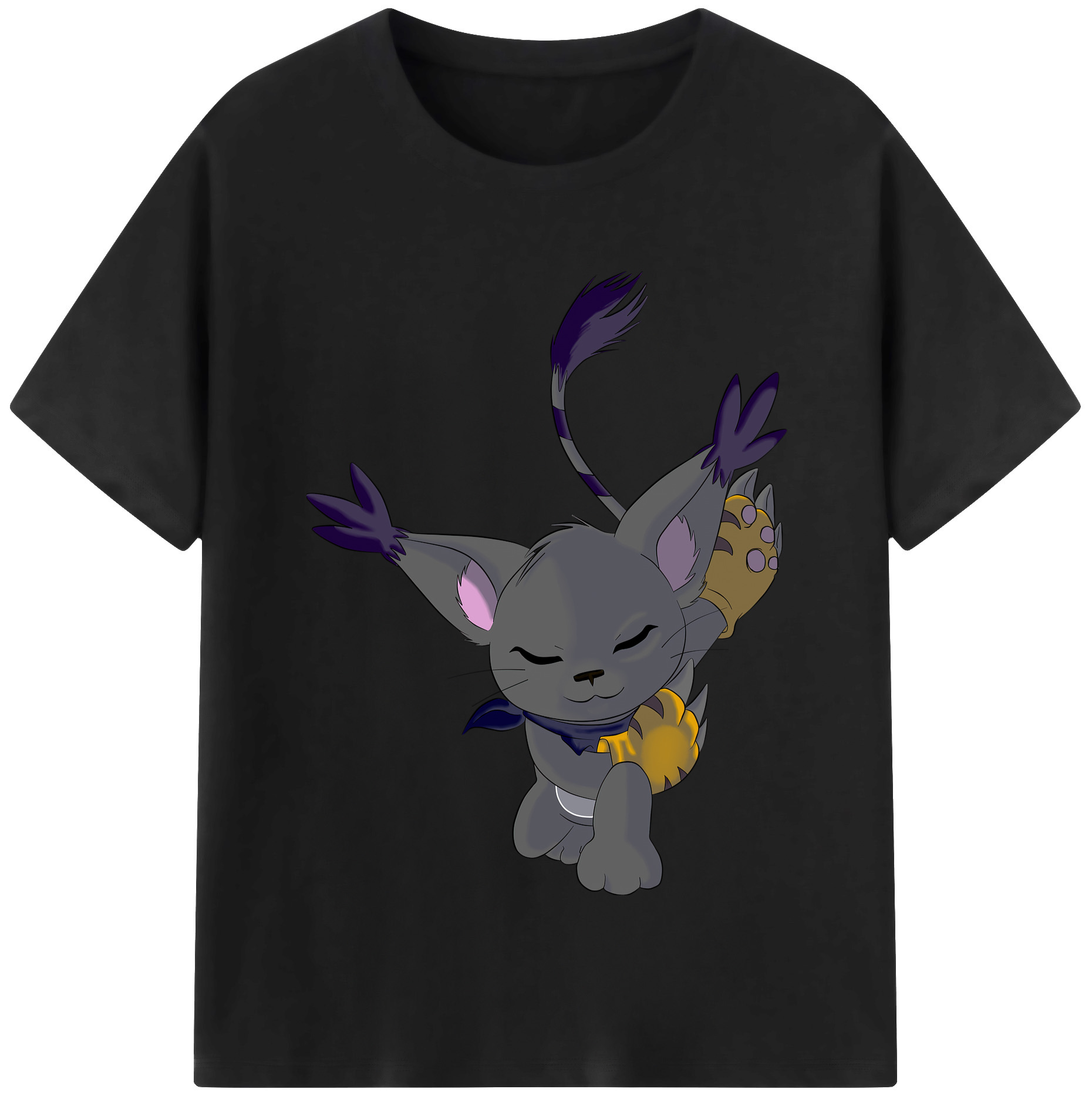 （画像用） Digimon デジタルモンスター/デジモン 綿100％半袖Tシャツ（フロントプリント）
