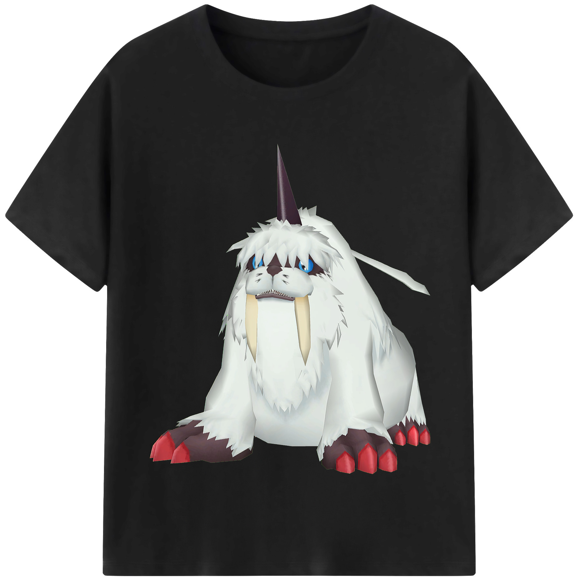 （画像用） Digimon デジタルモンスター/デジモン 綿100％半袖Tシャツ（フロントプリント）