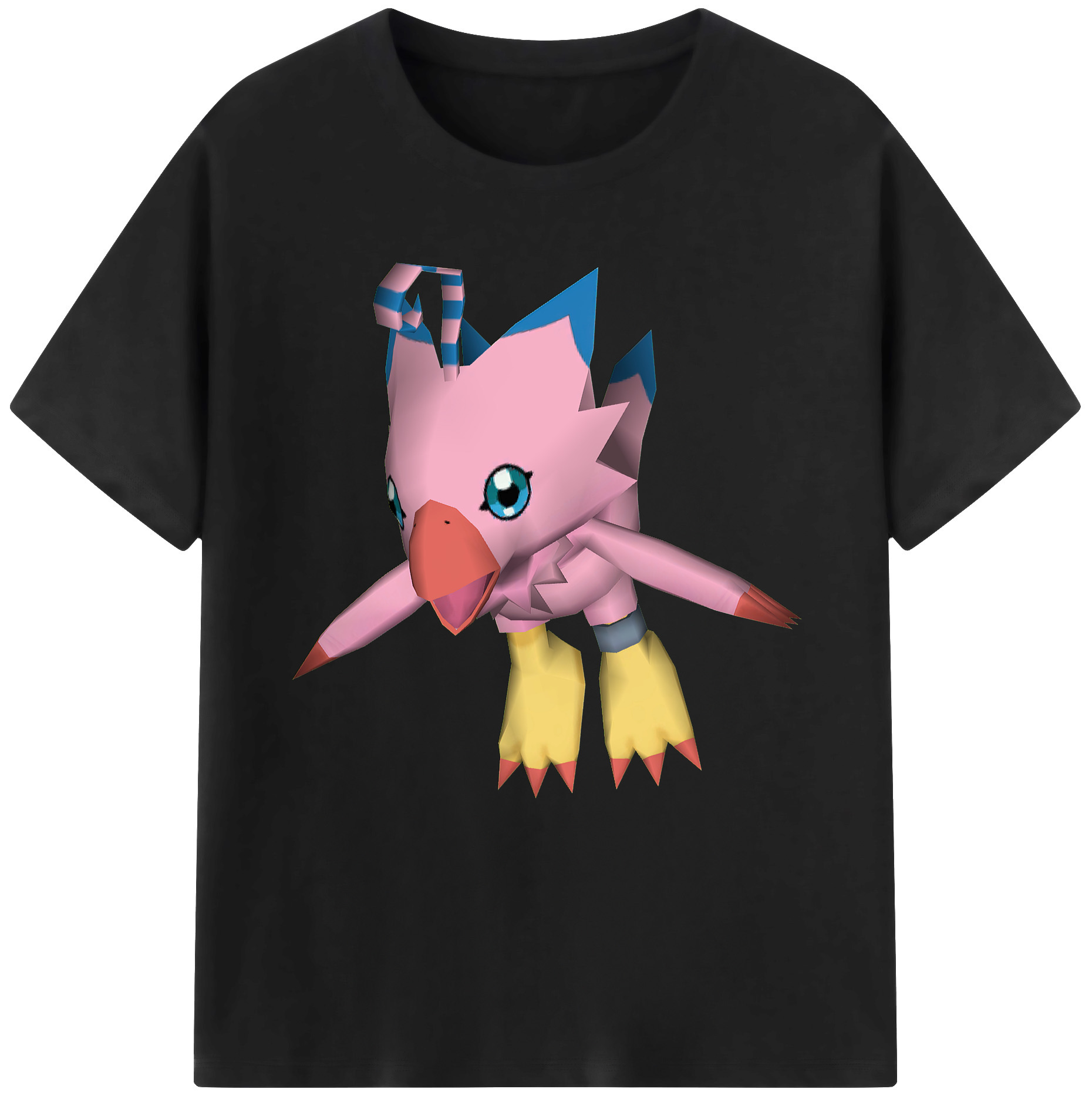 （画像用） Digimon デジタルモンスター/デジモン 綿100％半袖Tシャツ（フロントプリント）
