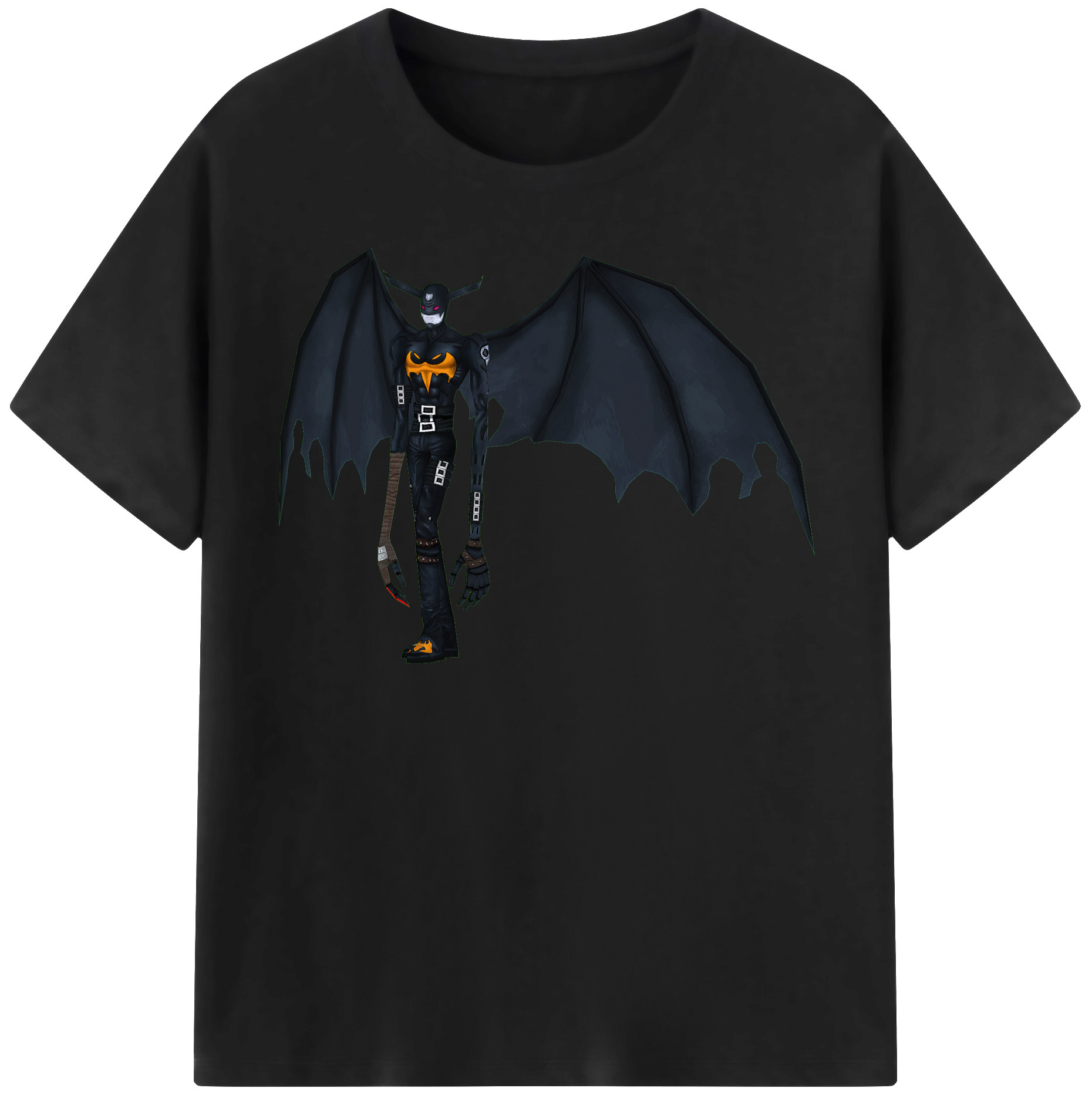 （画像用） Digimon デジタルモンスター/デジモン 綿100％半袖Tシャツ（フロントプリント）