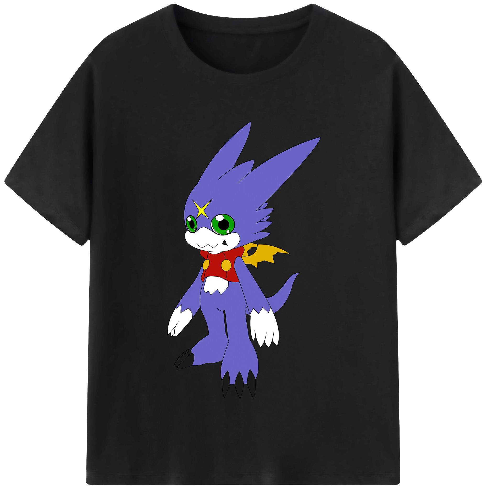 （画像用） Digimon デジタルモンスター/デジモン 綿100％半袖Tシャツ（フロントプリント）