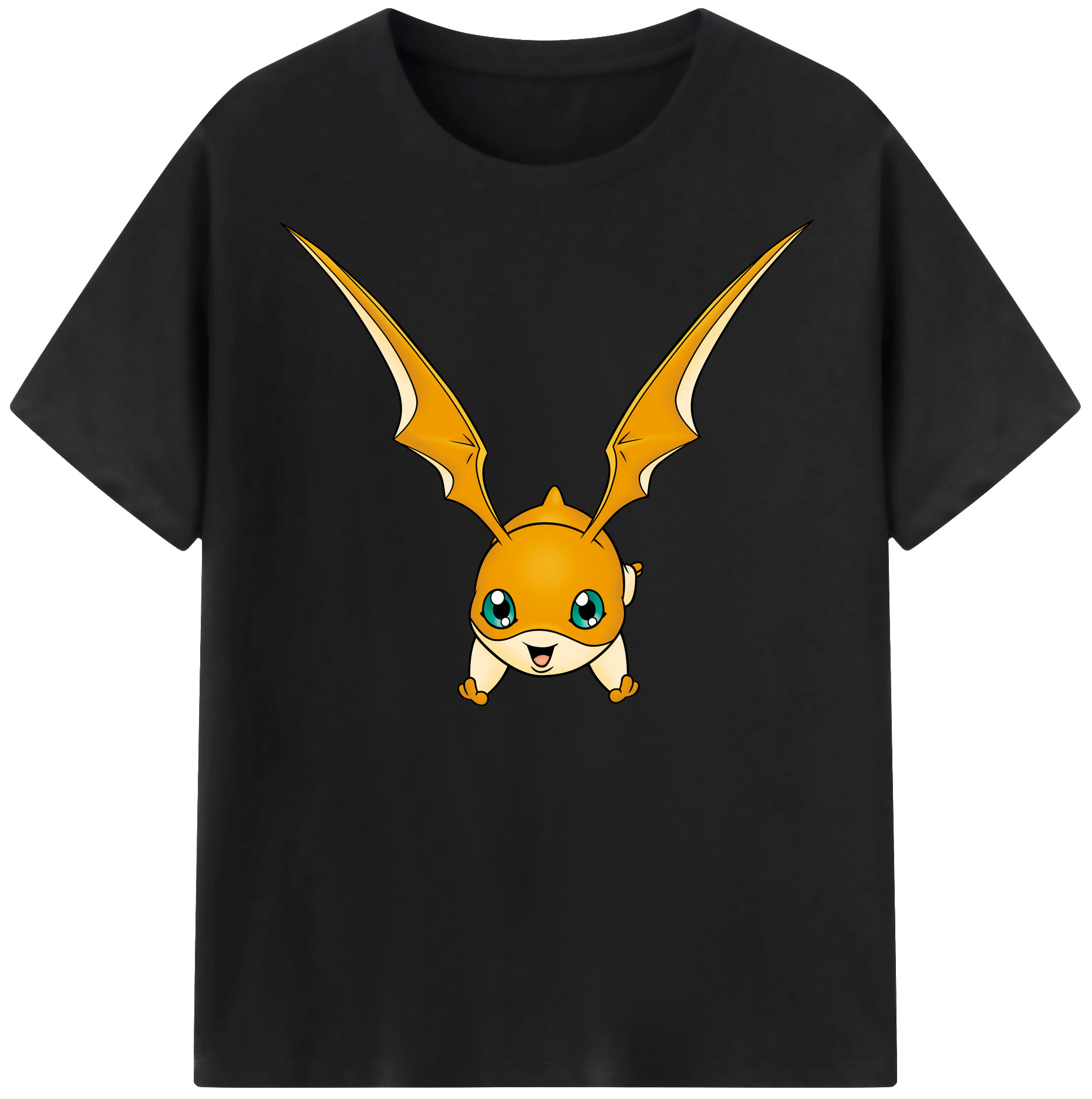 （画像用） Digimon デジタルモンスター/デジモン 綿100％半袖Tシャツ（フロントプリント）