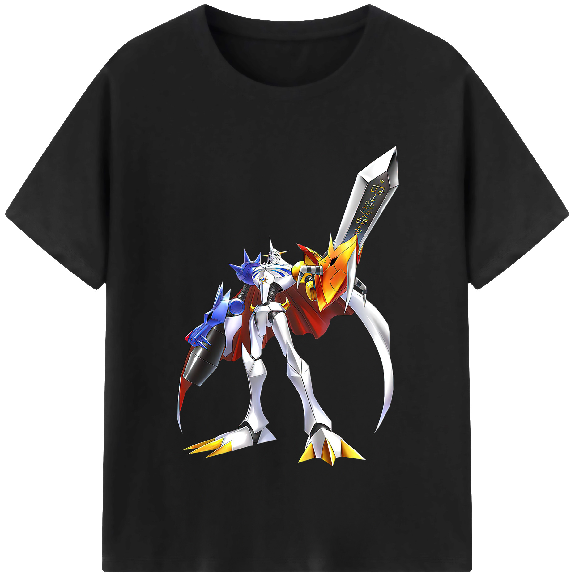 （画像用） Digimon デジタルモンスター/デジモン 綿100％半袖Tシャツ（フロントプリント）
