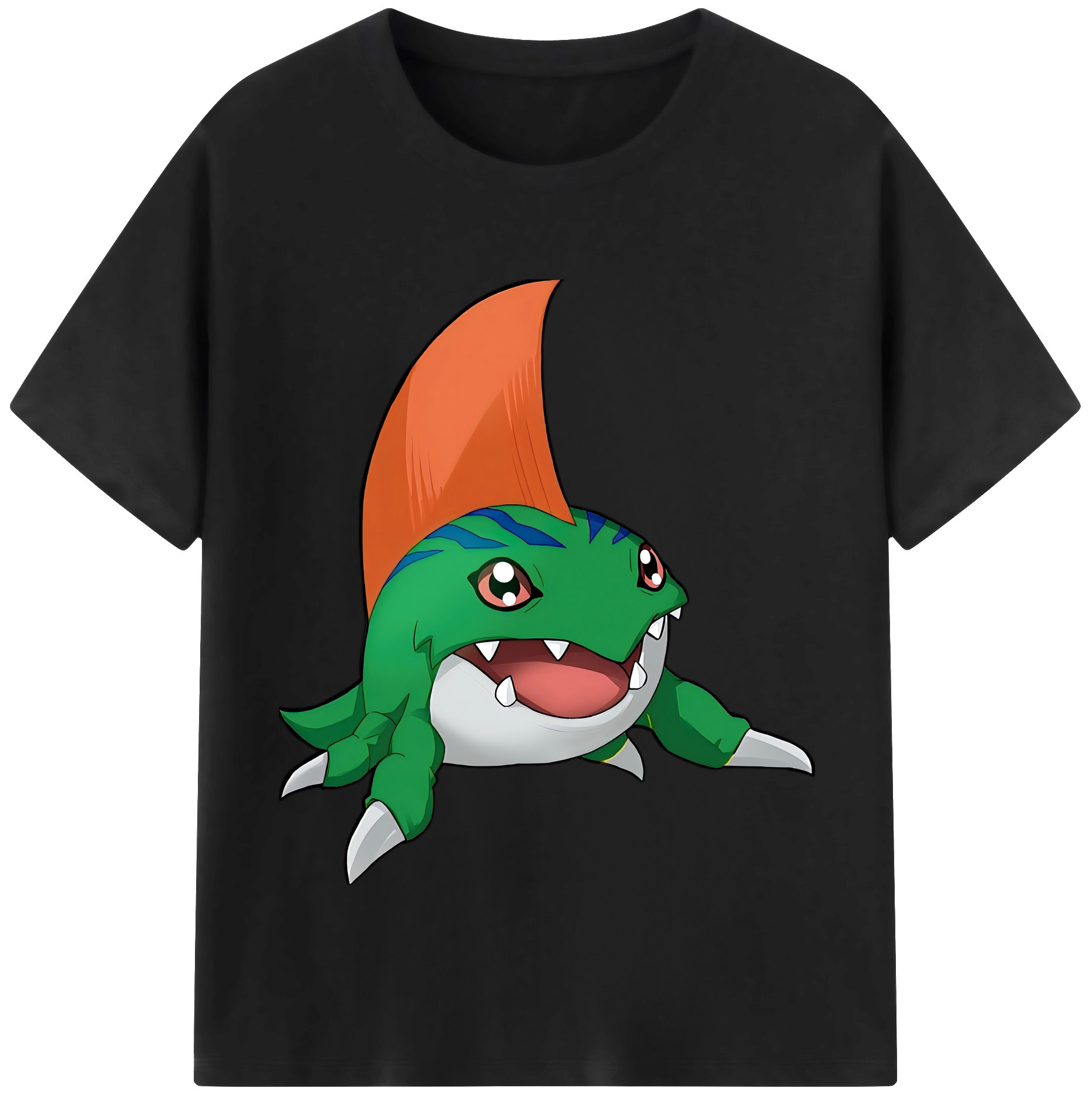 （画像用） Digimon デジタルモンスター/デジモン 綿100％半袖Tシャツ（フロントプリント）