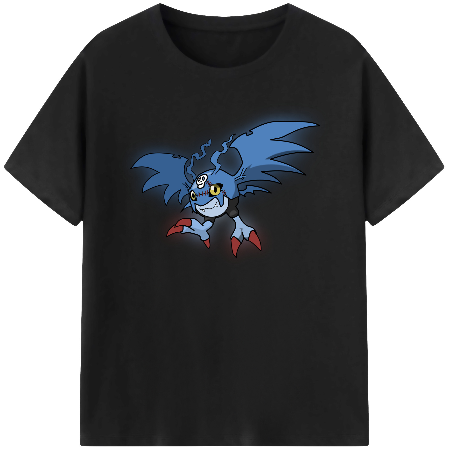 （画像用） Digimon デジタルモンスター/デジモン 綿100％半袖Tシャツ（フロントプリント）