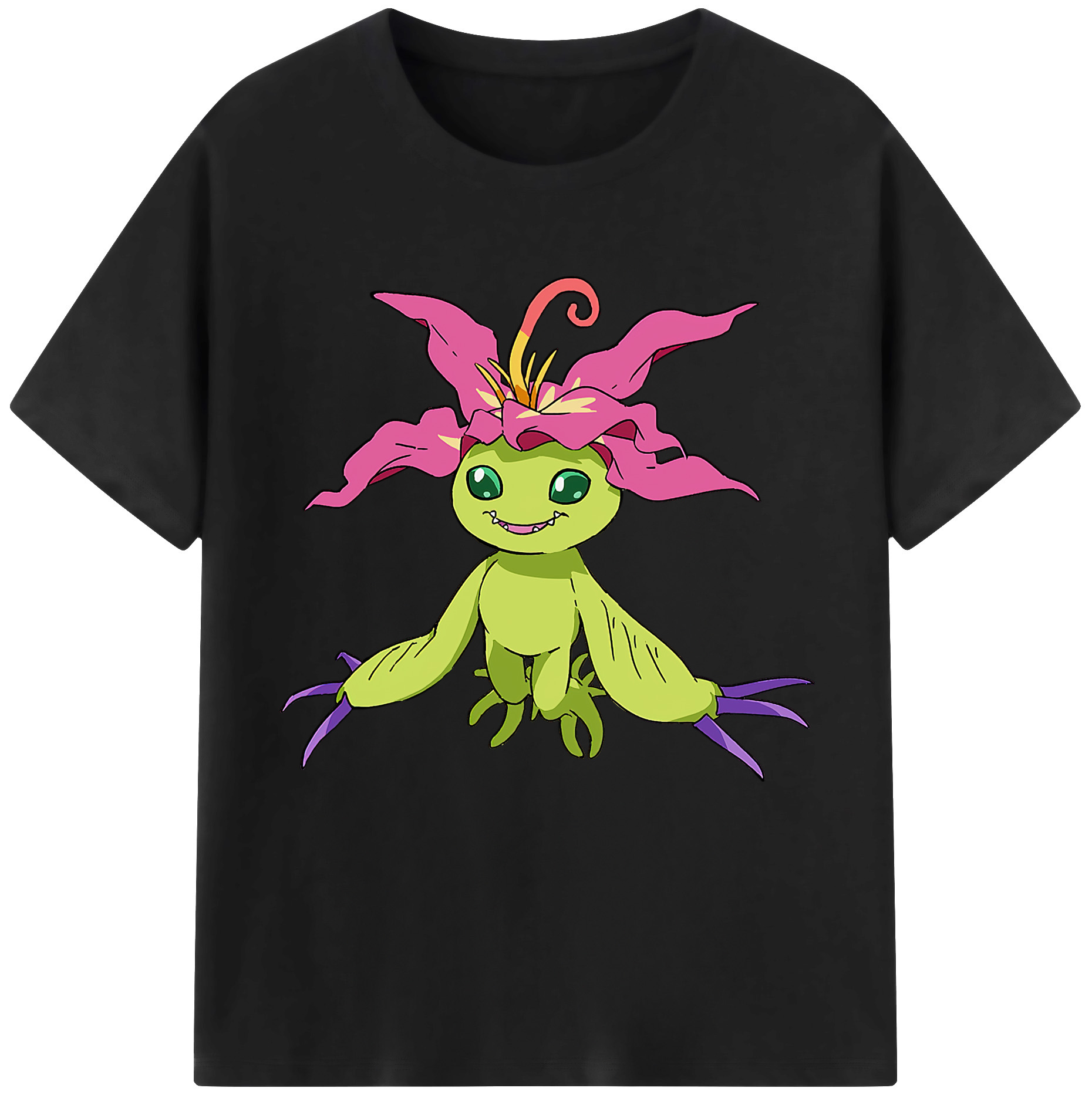 （画像用） Digimon デジタルモンスター/デジモン 綿100％半袖Tシャツ（フロントプリント）