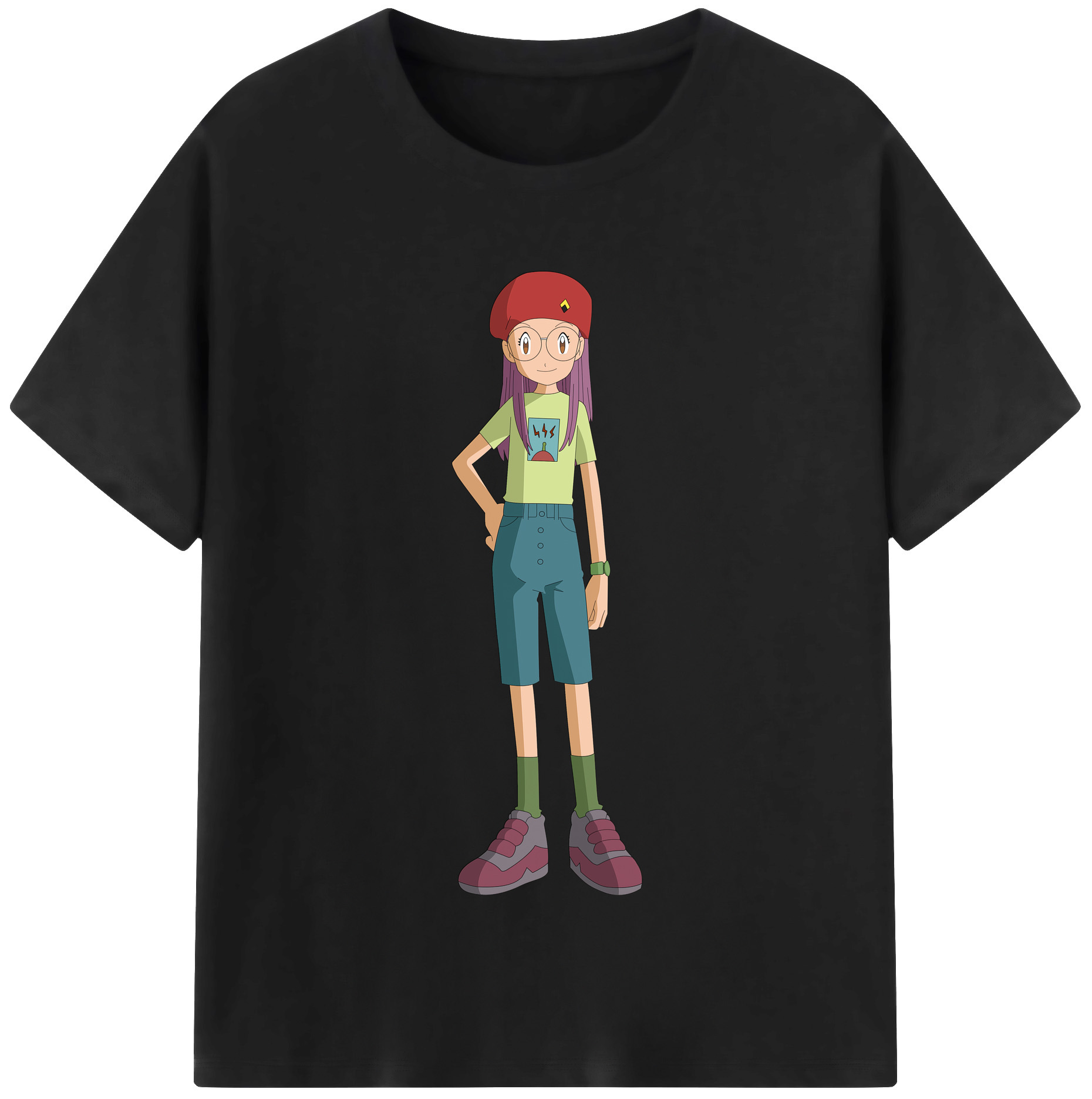 （画像用） Digimon デジタルモンスター/デジモン 綿100％半袖Tシャツ（フロントプリント）