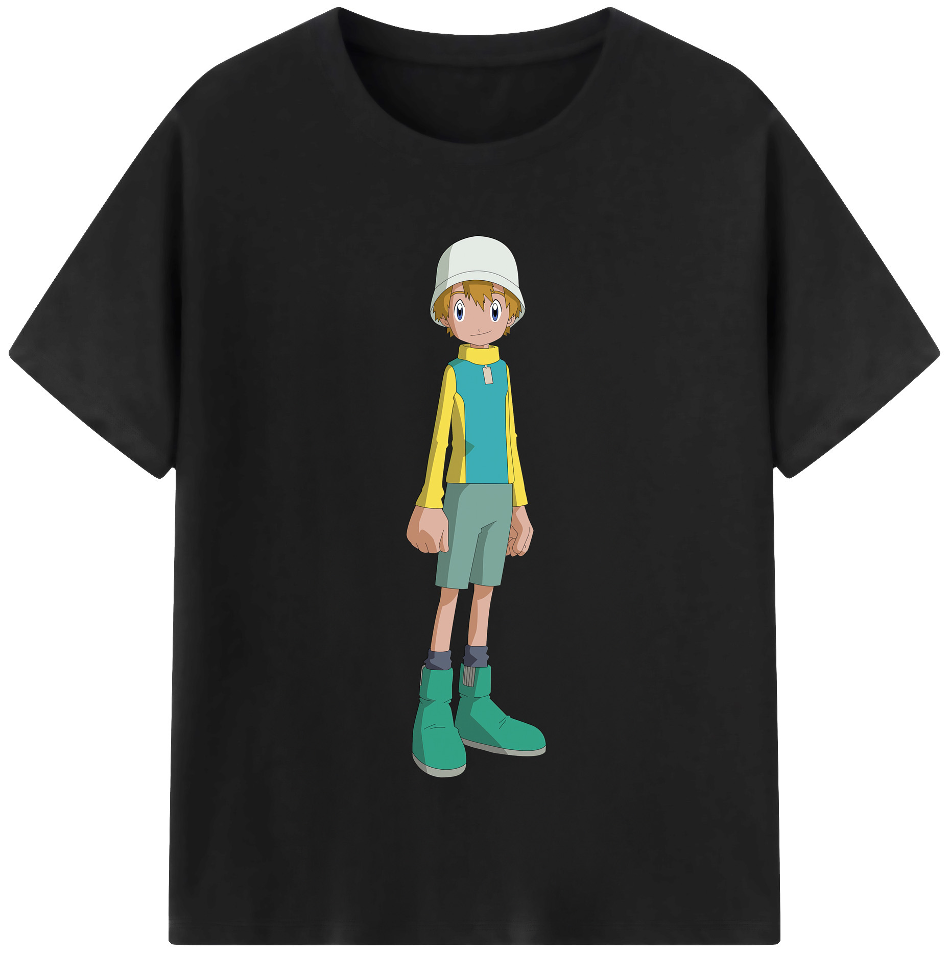 （画像用） Digimon デジタルモンスター/デジモン 綿100％半袖Tシャツ（フロントプリント）