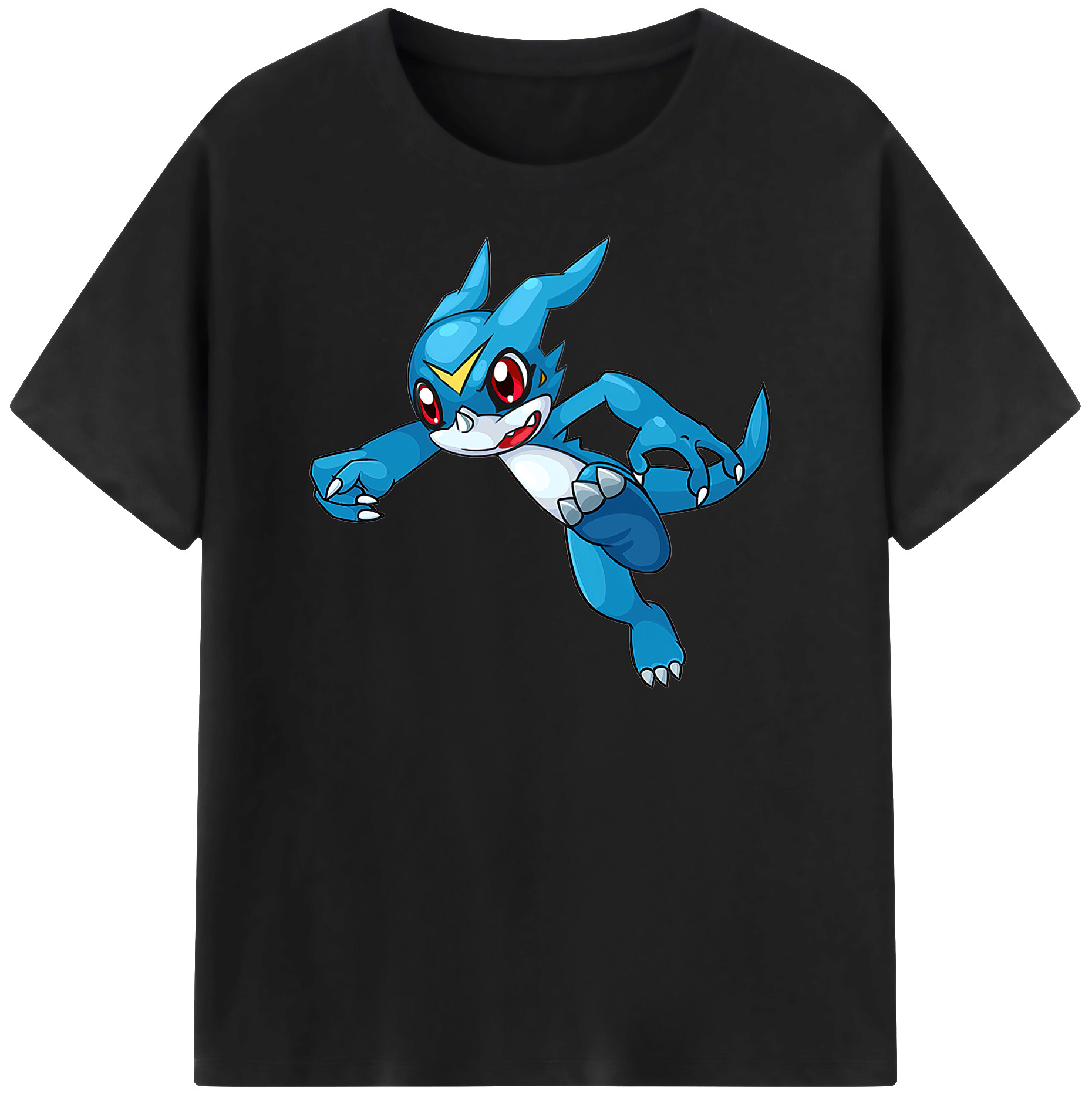 （画像用） Digimon デジタルモンスター/デジモン 綿100％半袖Tシャツ（フロントプリント）