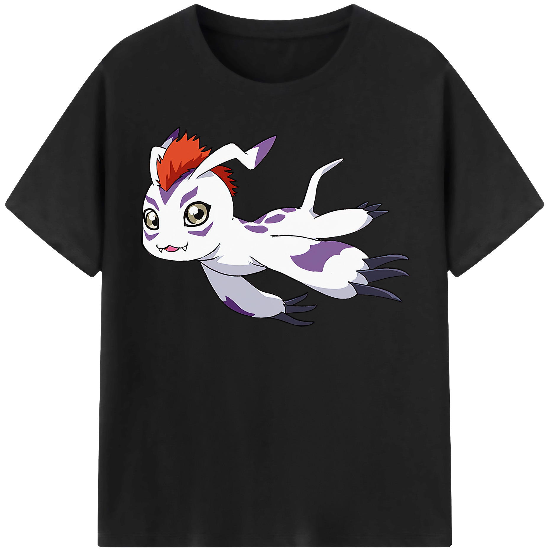 （画像用） Digimon デジタルモンスター/デジモン 綿100％半袖Tシャツ（フロントプリント）