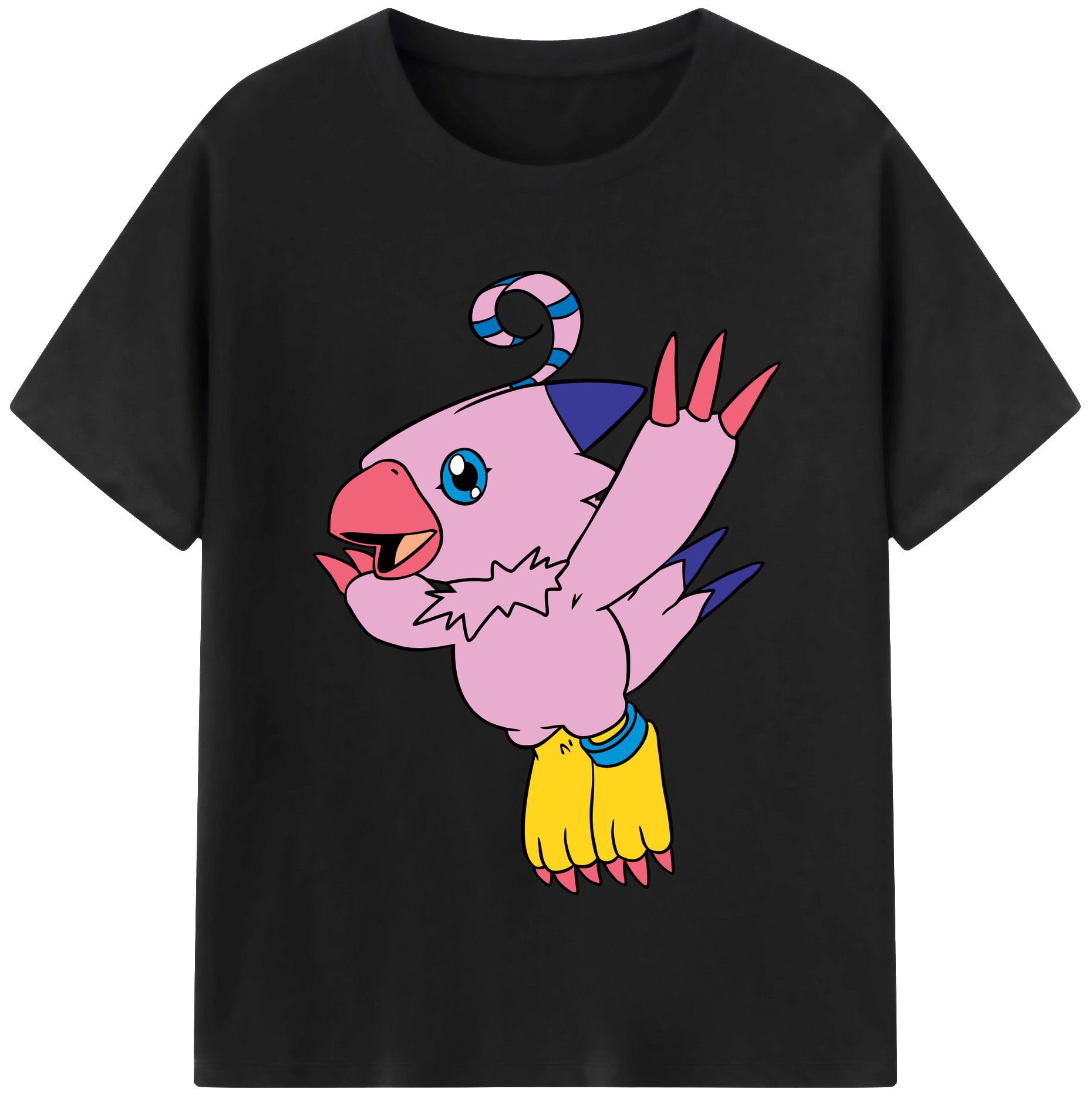 （画像用） Digimon デジタルモンスター/デジモン 綿100％半袖Tシャツ（フロントプリント）