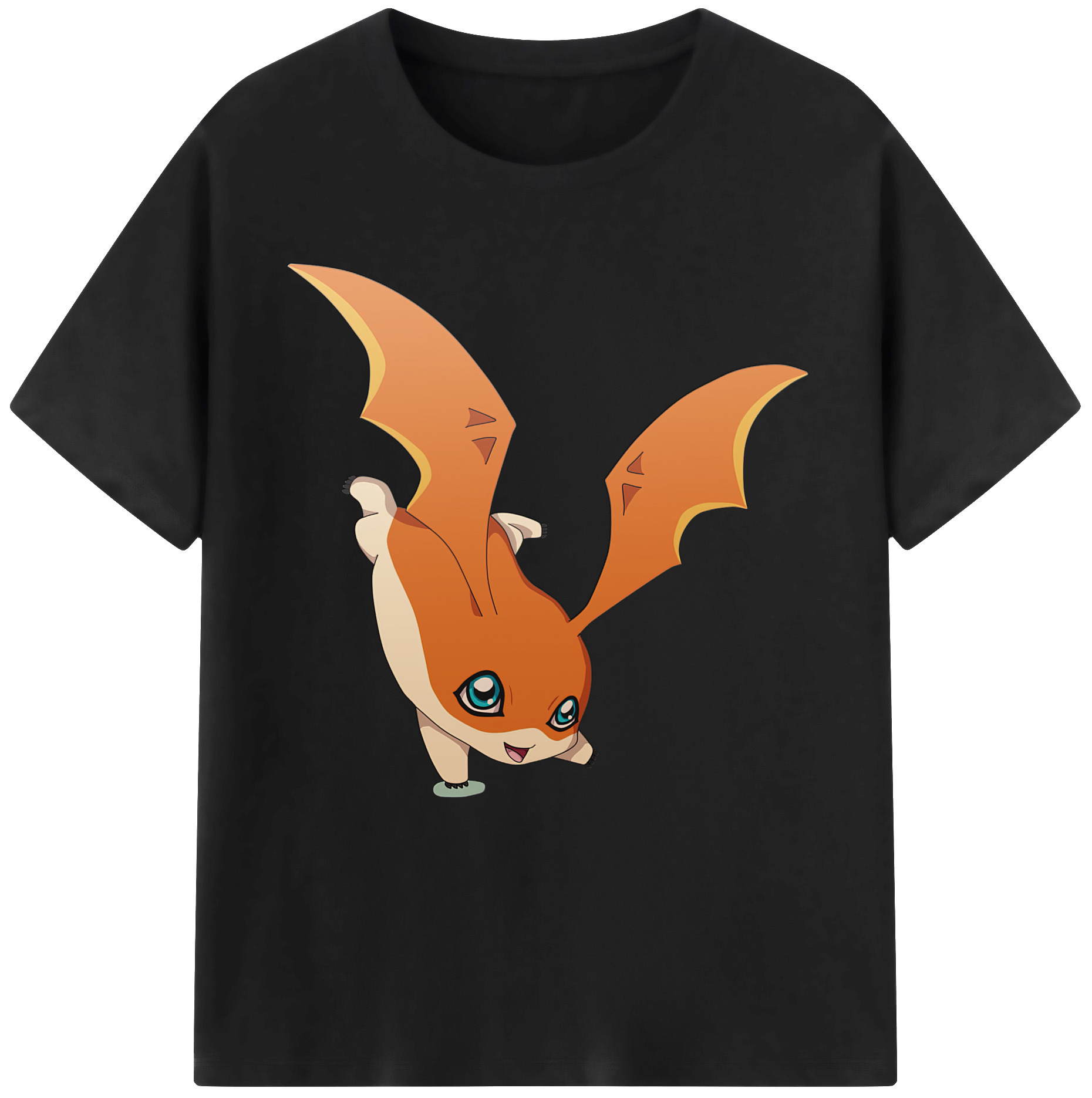 （画像用） Digimon デジタルモンスター/デジモン 綿100％半袖Tシャツ（フロントプリント）