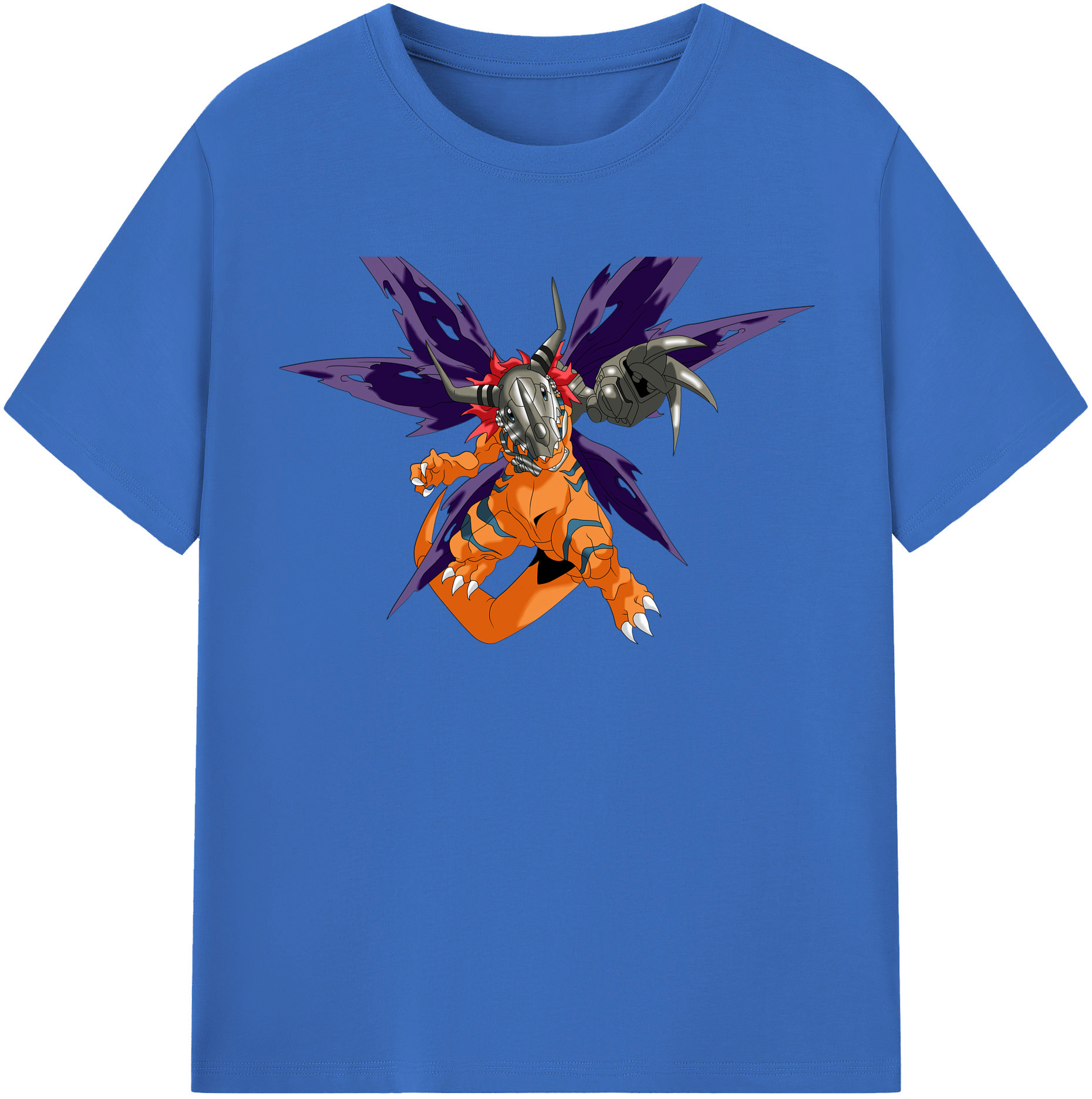 （画像用） Digimon デジタルモンスター/デジモン 綿100％半袖Tシャツ（フロントプリント）