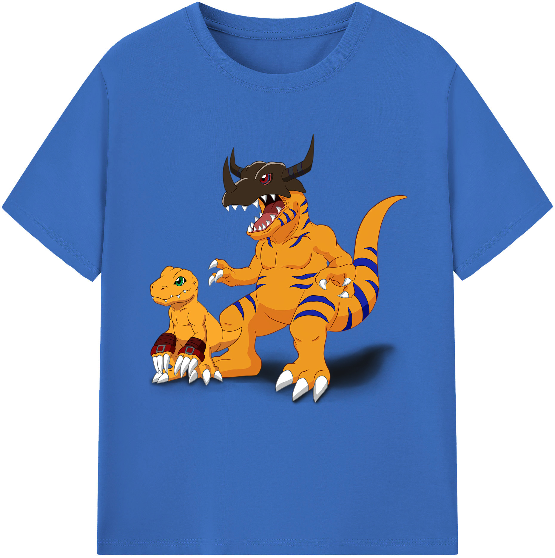 （画像用） Digimon デジタルモンスター/デジモン 綿100％半袖Tシャツ（フロントプリント）
