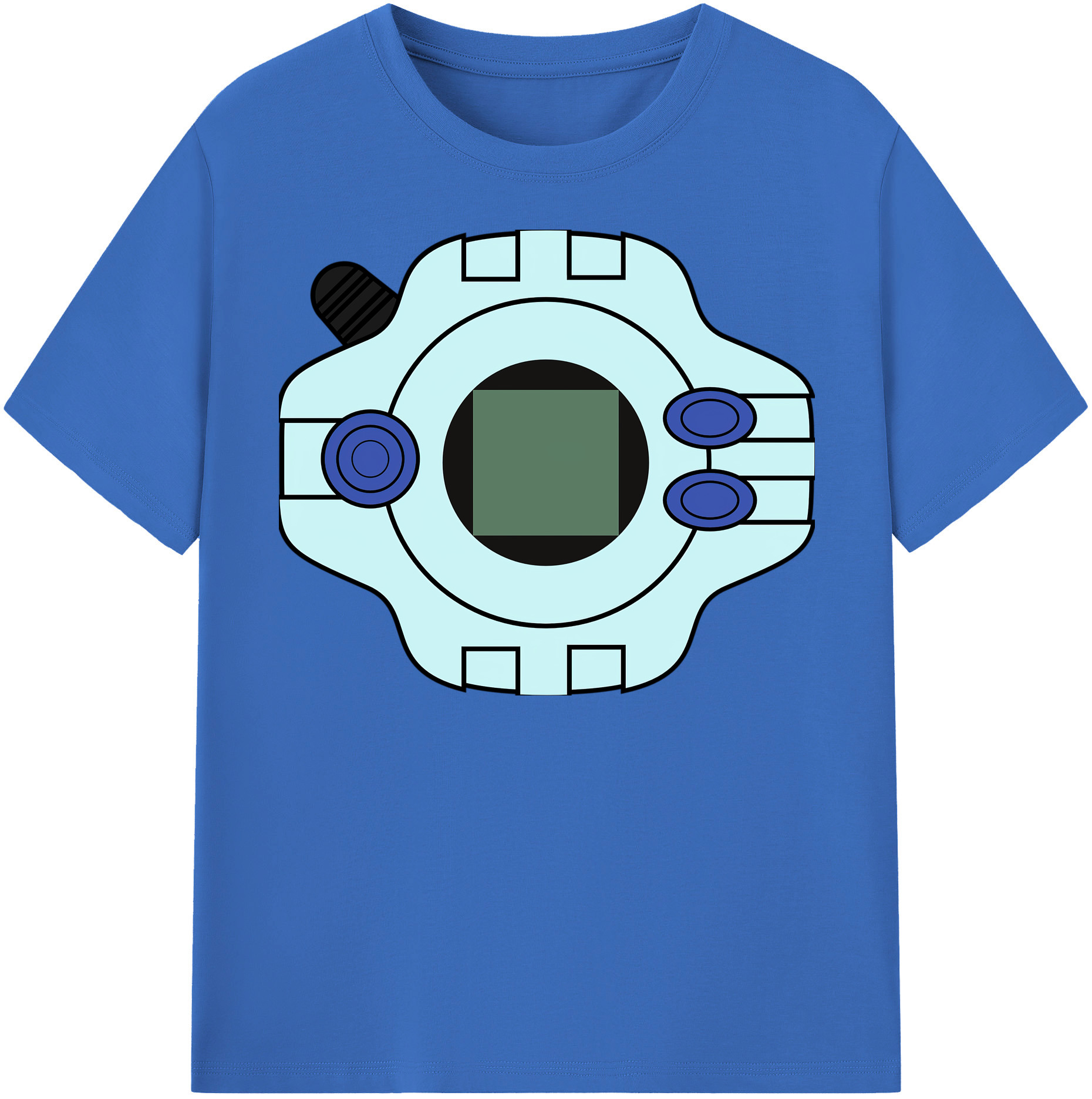 （画像用） Digimon デジタルモンスター/デジモン 綿100％半袖Tシャツ（フロントプリント）