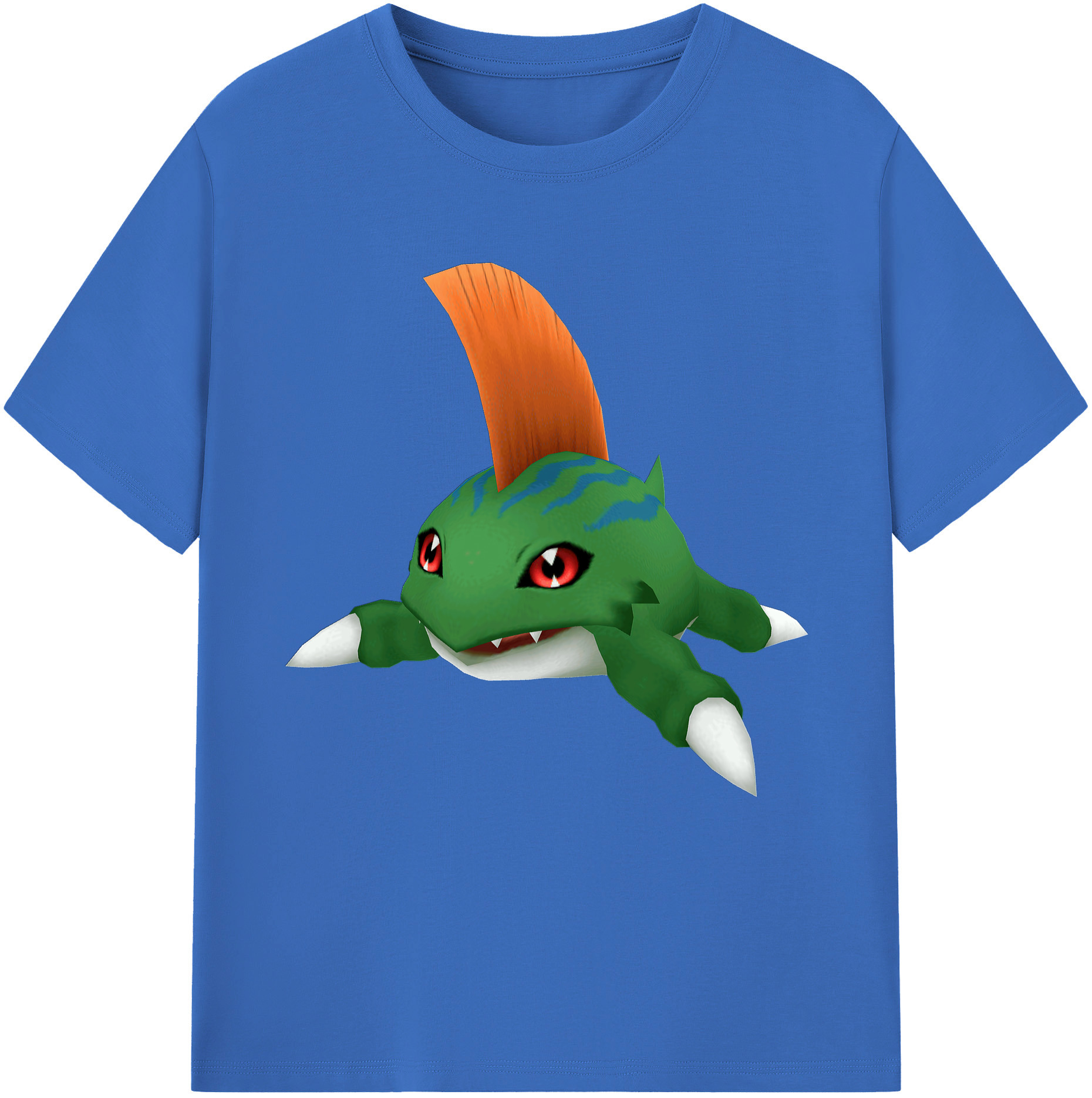 （画像用） Digimon デジタルモンスター/デジモン 綿100％半袖Tシャツ（フロントプリント）