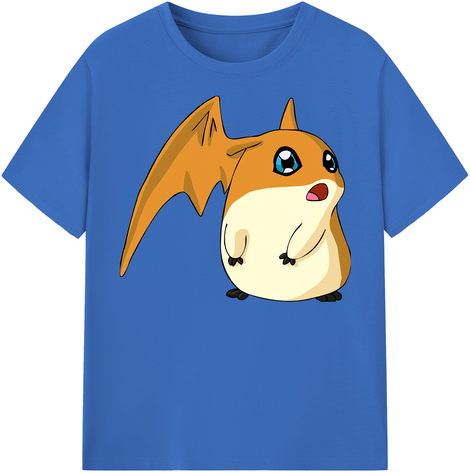 （画像用） Digimon デジタルモンスター/デジモン 綿100％半袖Tシャツ（フロントプリント）