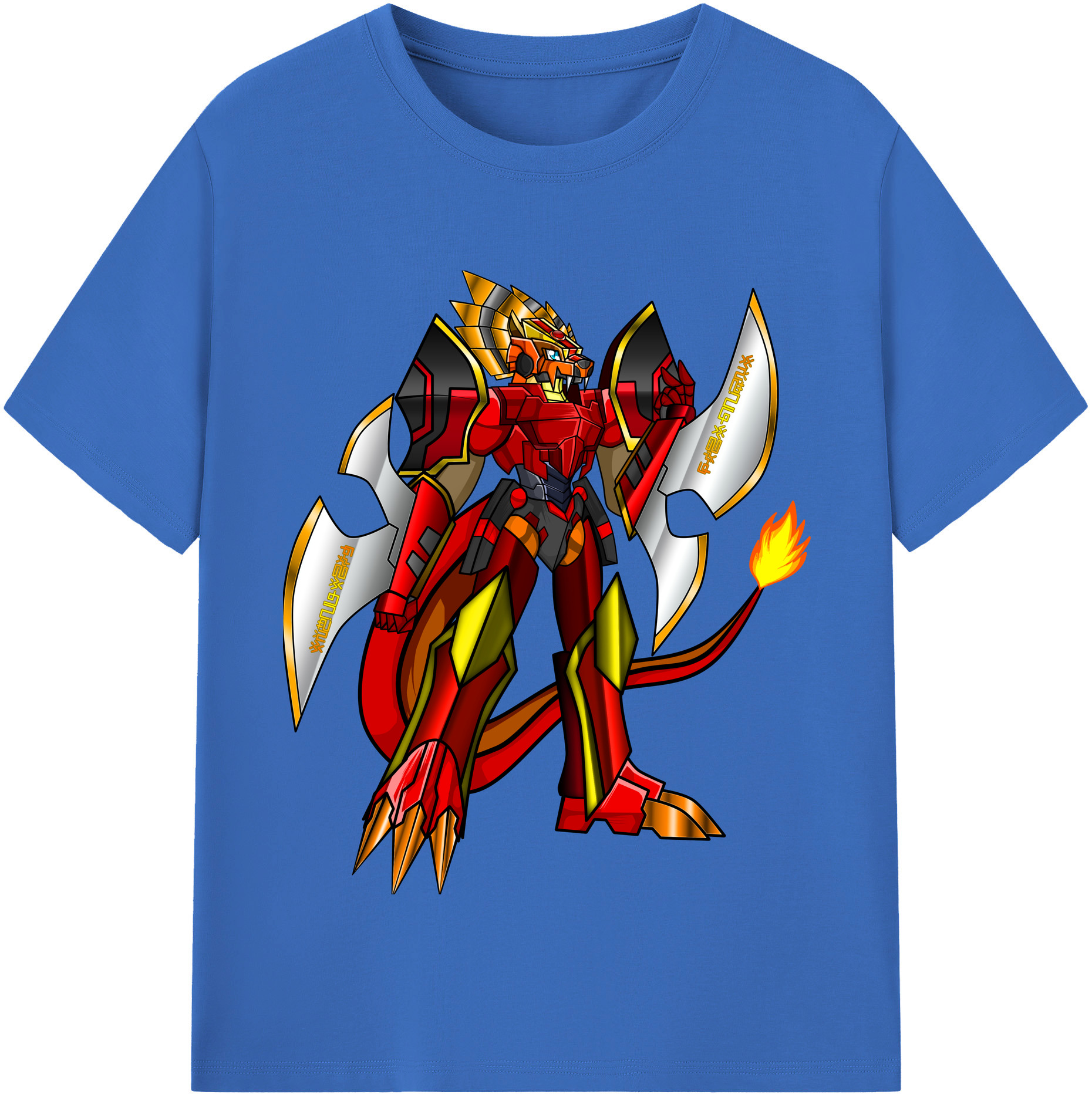 （画像用） Digimon デジタルモンスター/デジモン 綿100％半袖Tシャツ（フロントプリント）