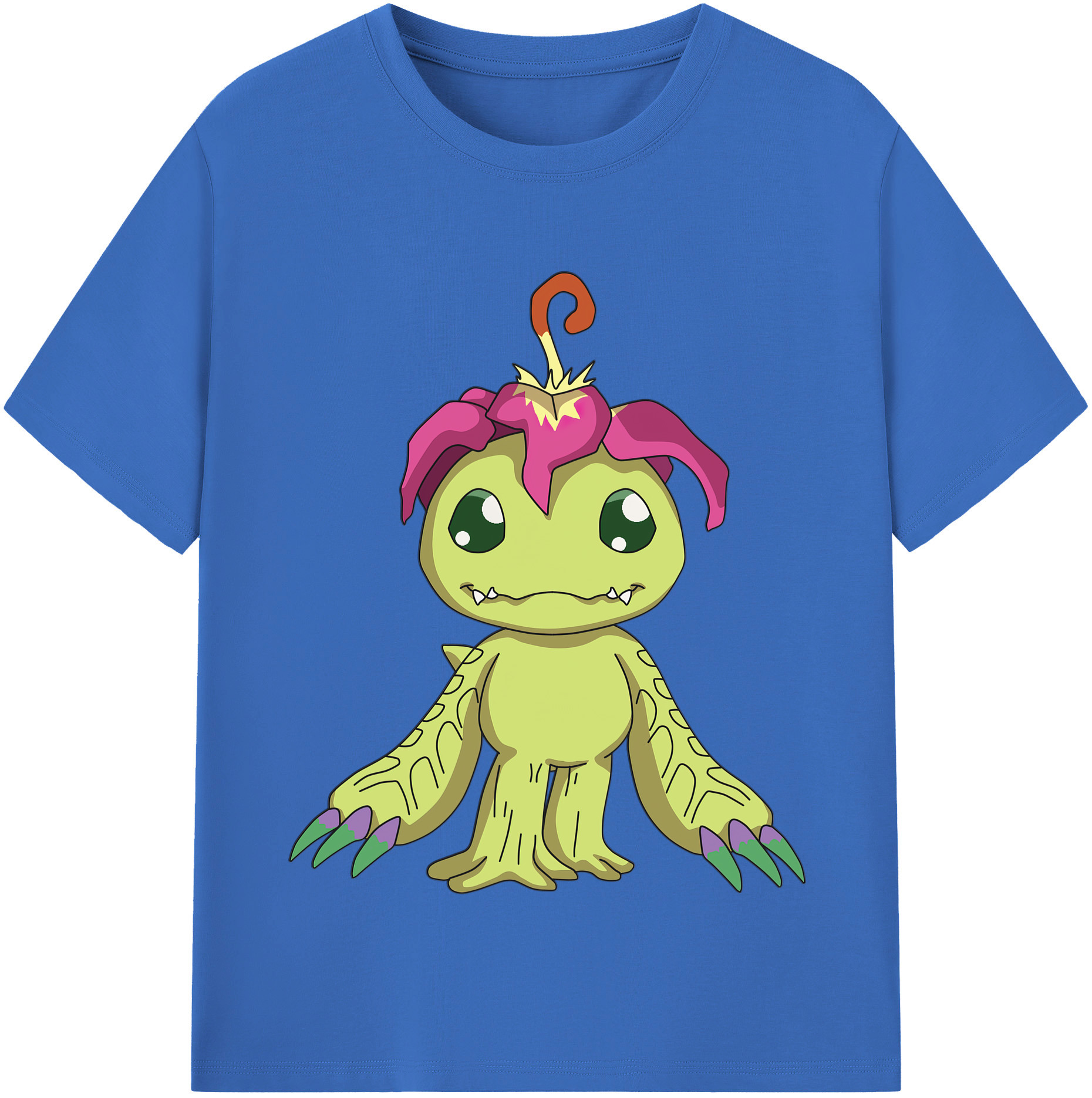 （画像用） Digimon デジタルモンスター/デジモン 綿100％半袖Tシャツ（フロントプリント）
