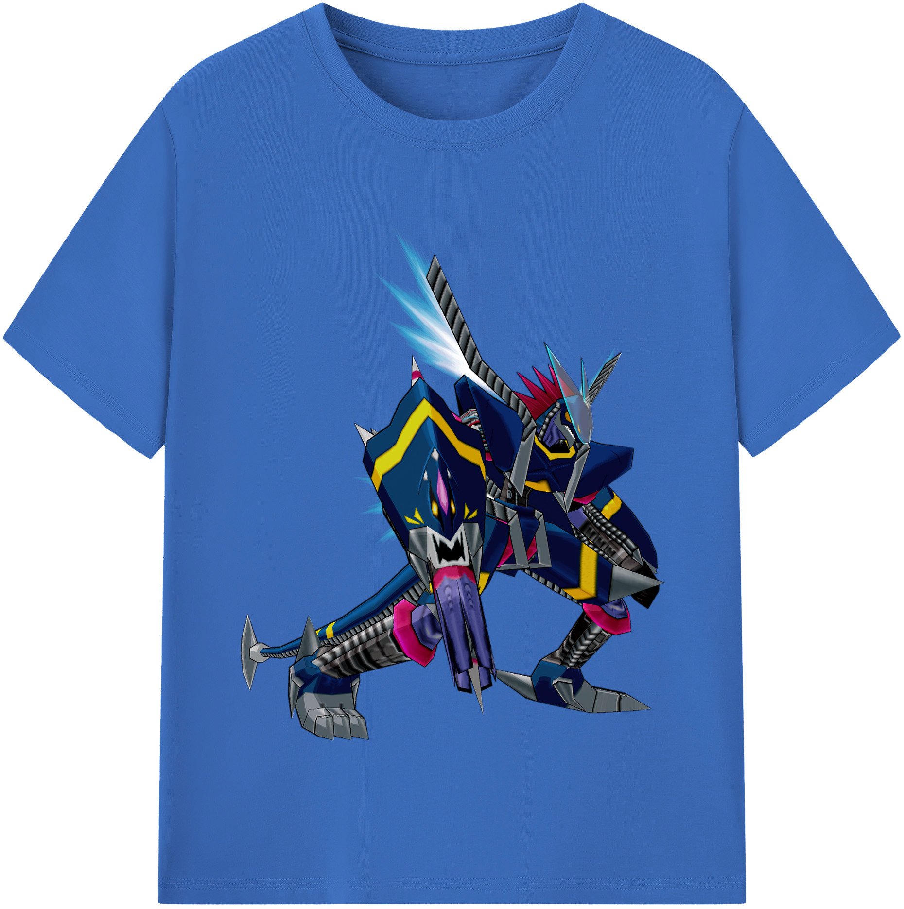 （画像用） Digimon デジタルモンスター/デジモン 綿100％半袖Tシャツ（フロントプリント）