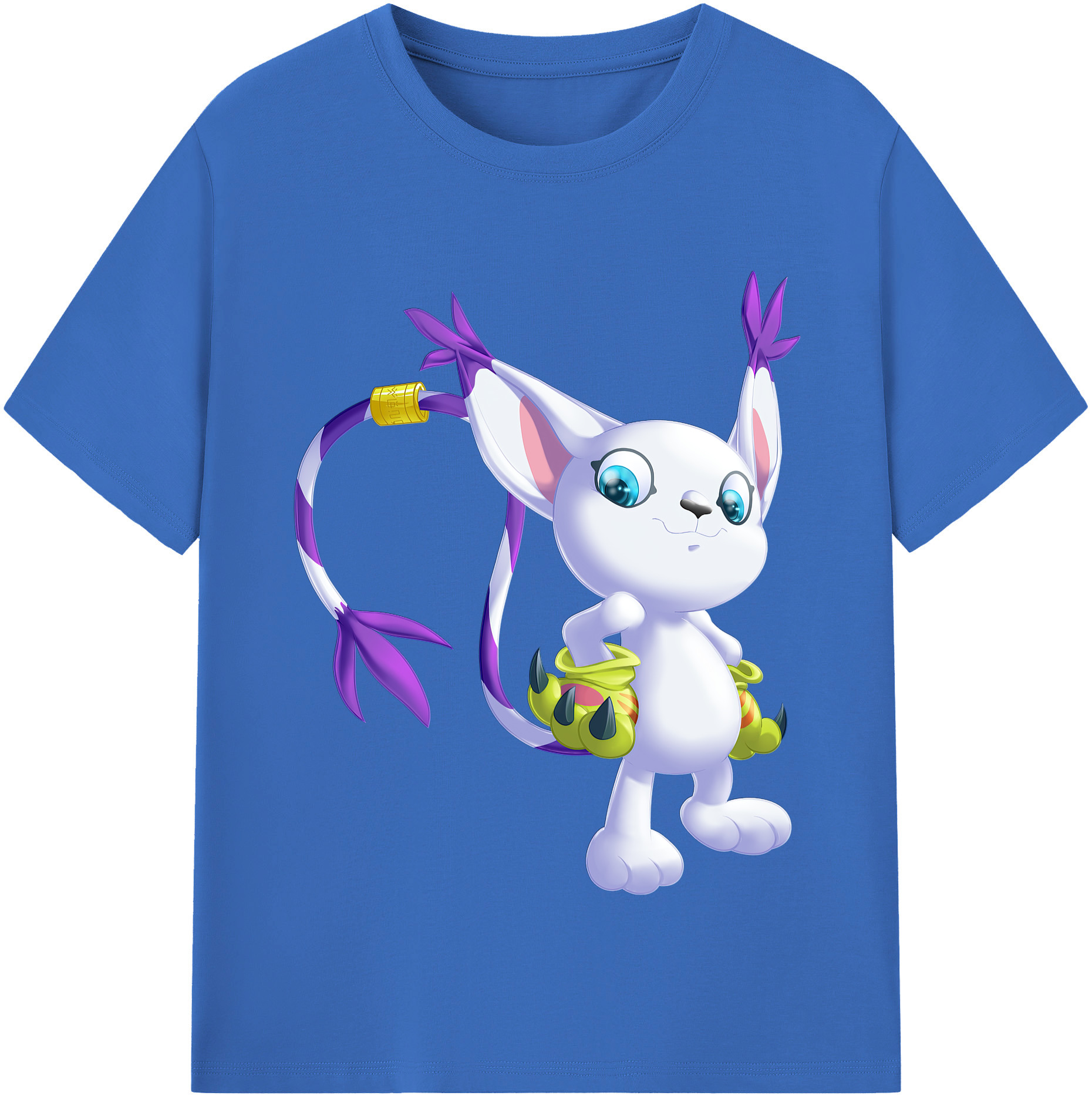 （画像用） Digimon デジタルモンスター/デジモン 綿100％半袖Tシャツ（フロントプリント）