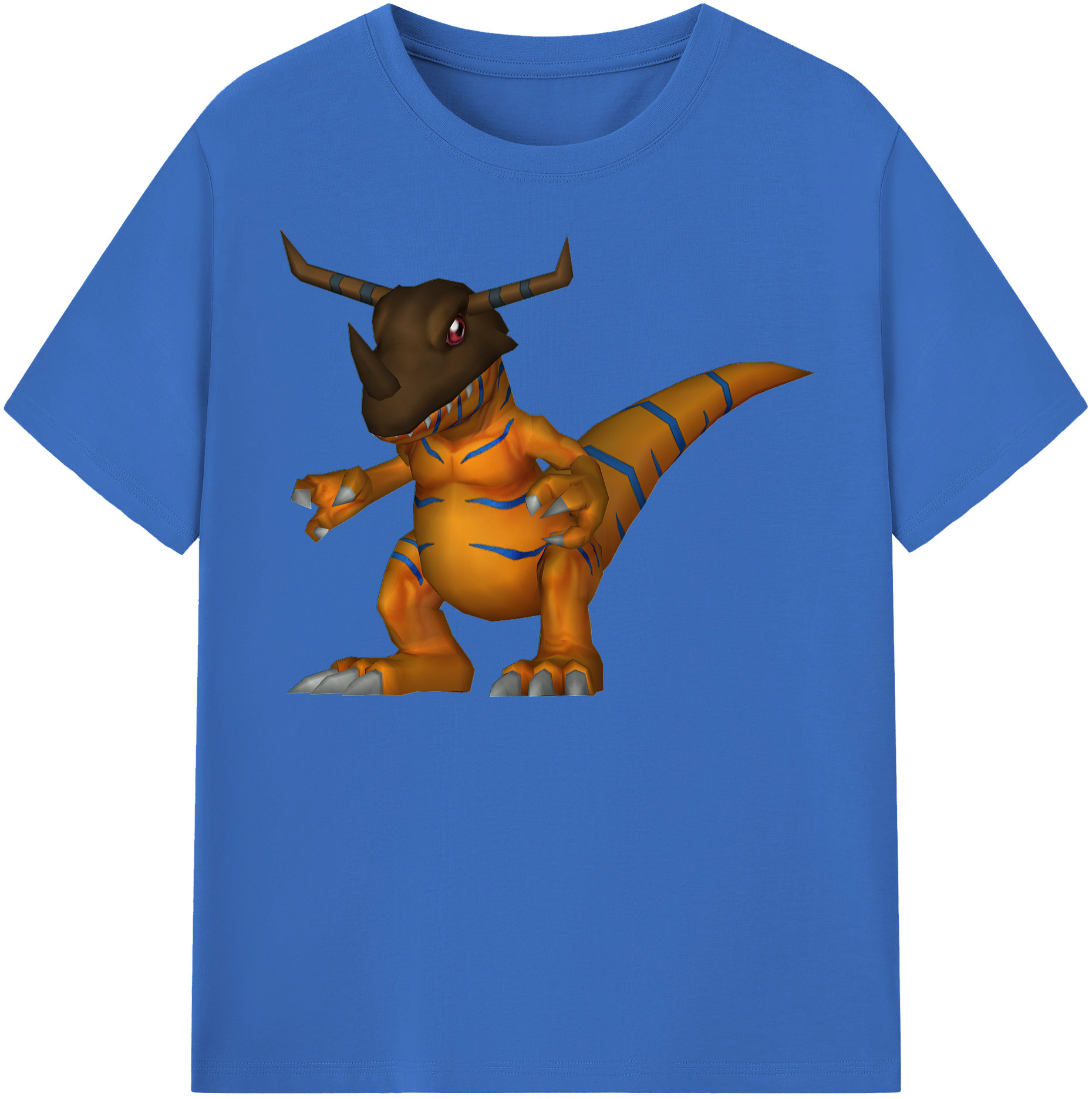 （画像用） Digimon デジタルモンスター/デジモン 綿100％半袖Tシャツ（フロントプリント）
