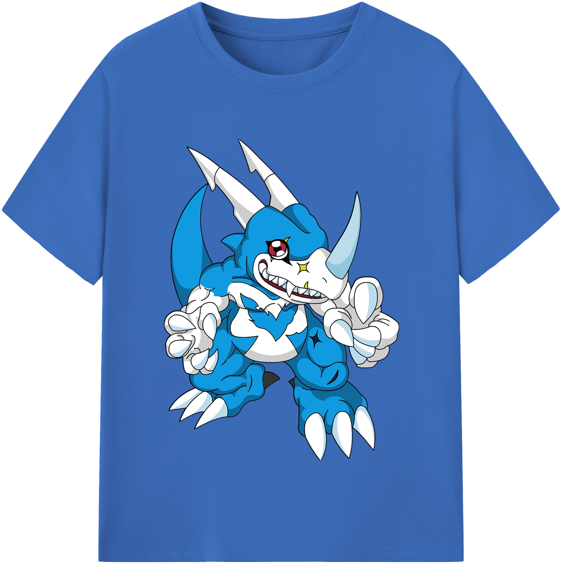 （画像用） Digimon デジタルモンスター/デジモン 綿100％半袖Tシャツ（フロントプリント）