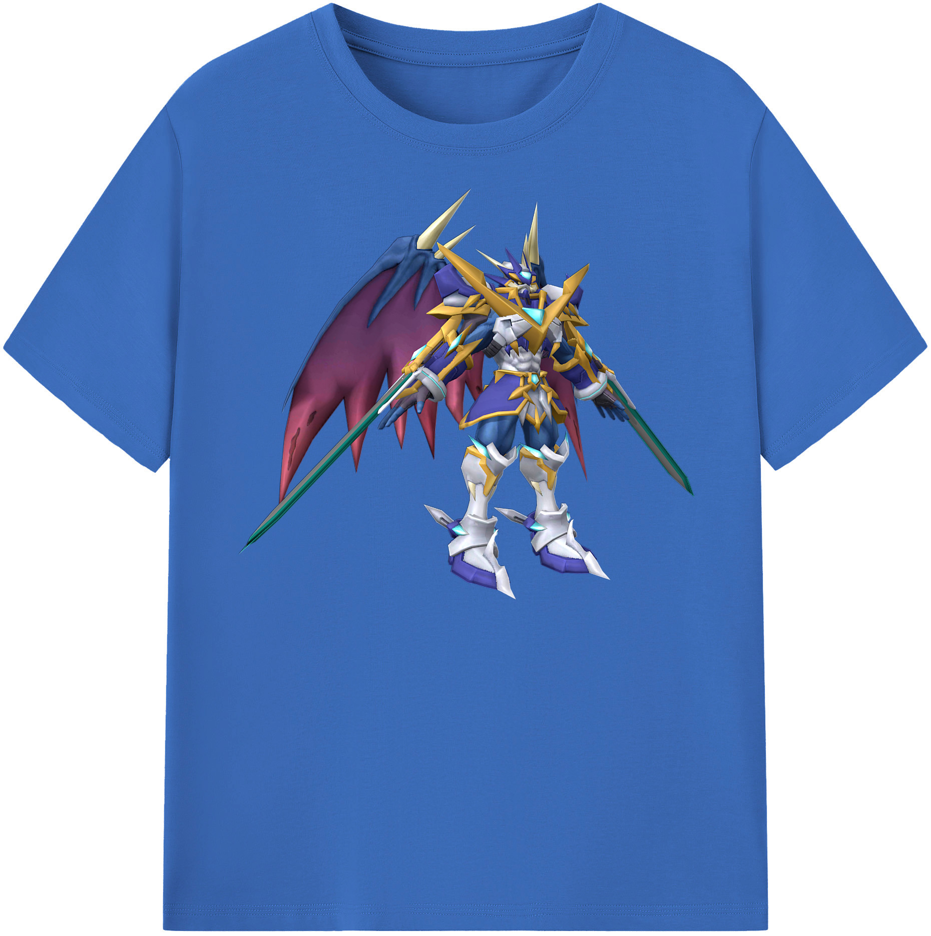 （画像用） Digimon デジタルモンスター/デジモン 綿100％半袖Tシャツ（フロントプリント）