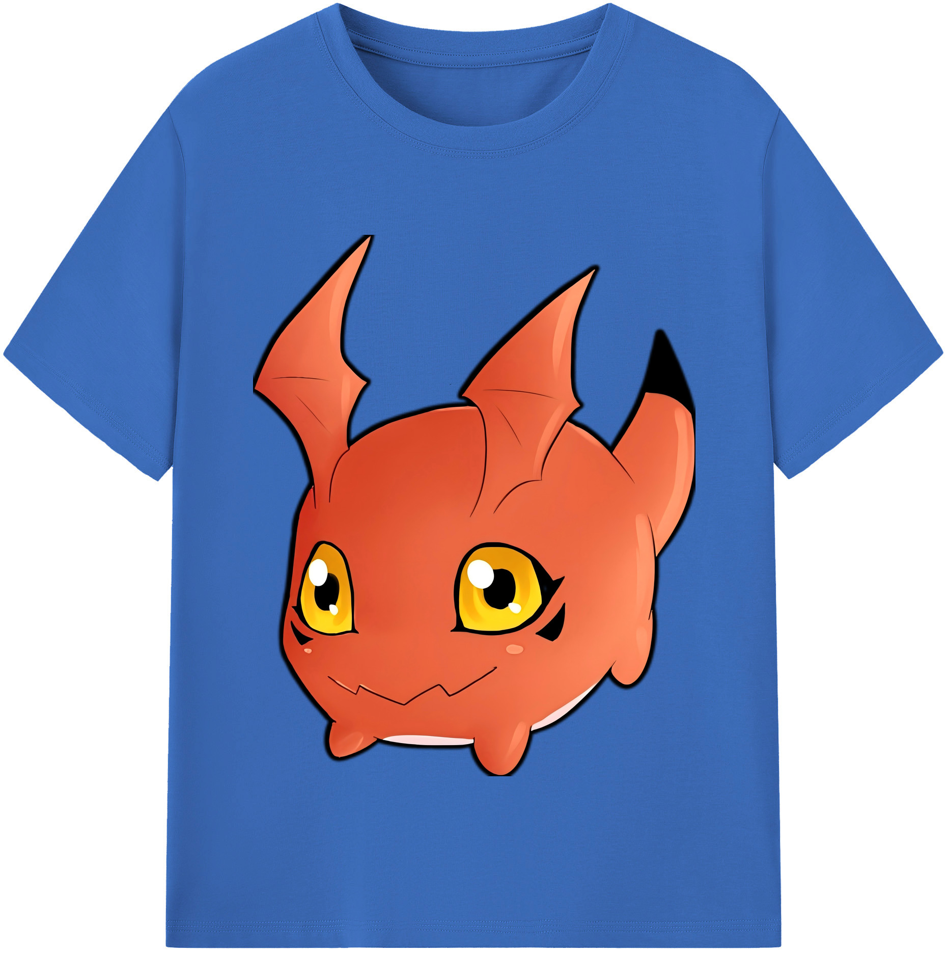（画像用） Digimon デジタルモンスター/デジモン 綿100％半袖Tシャツ（フロントプリント）