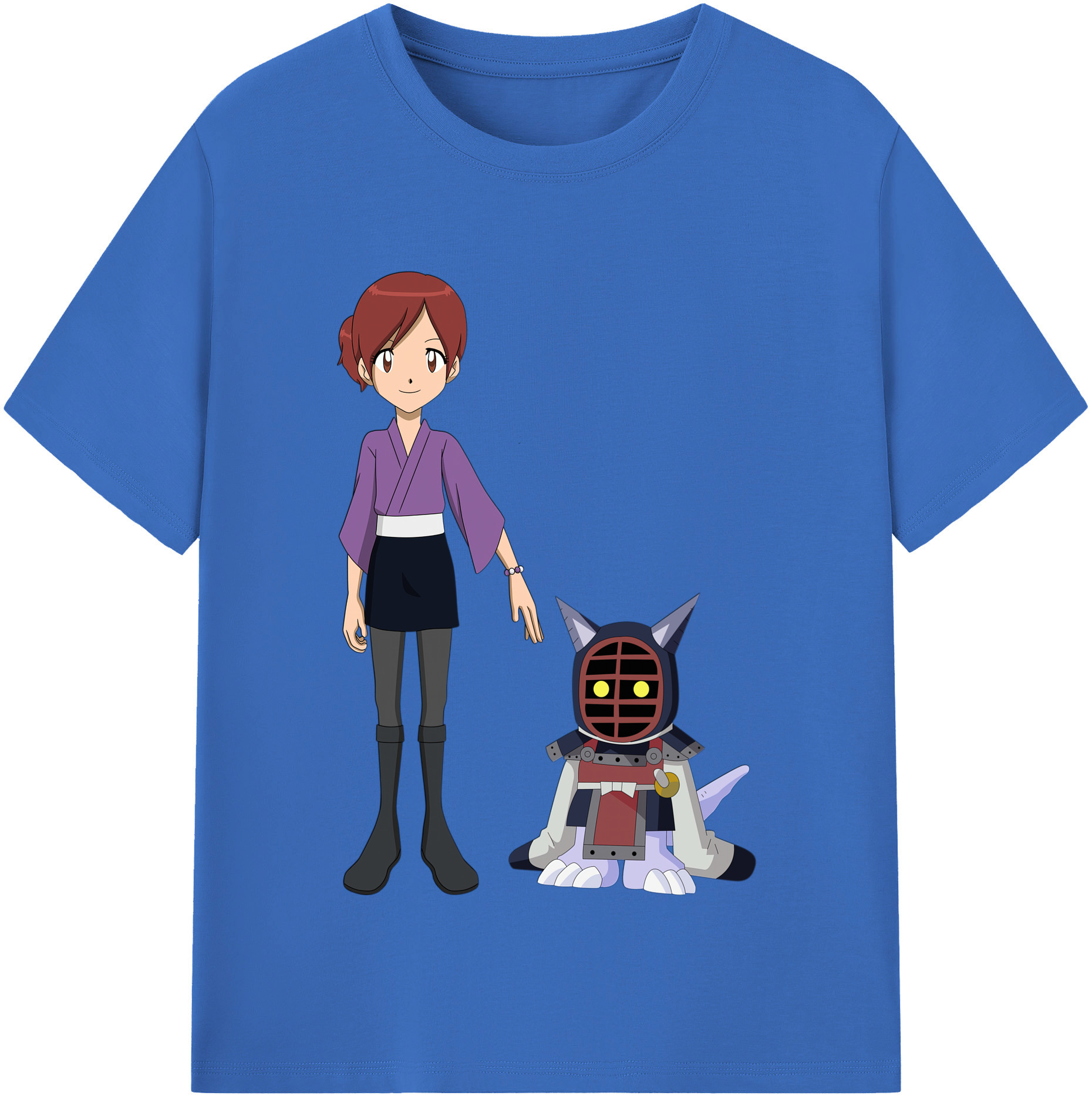 （画像用） Digimon デジタルモンスター/デジモン 綿100％半袖Tシャツ（フロントプリント）