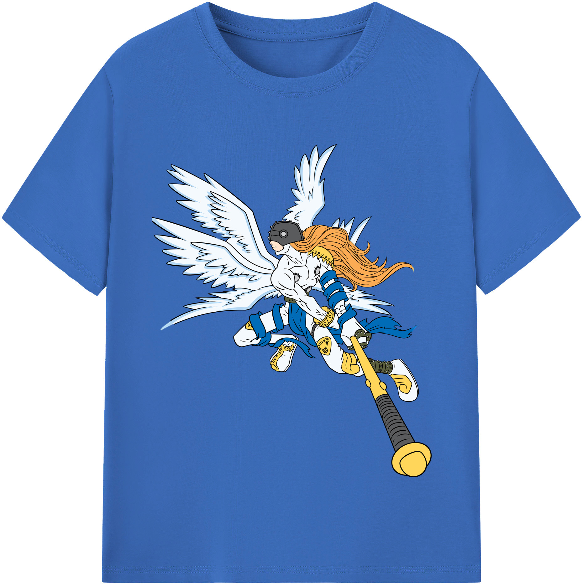 （画像用） Digimon デジタルモンスター/デジモン 綿100％半袖Tシャツ（フロントプリント）