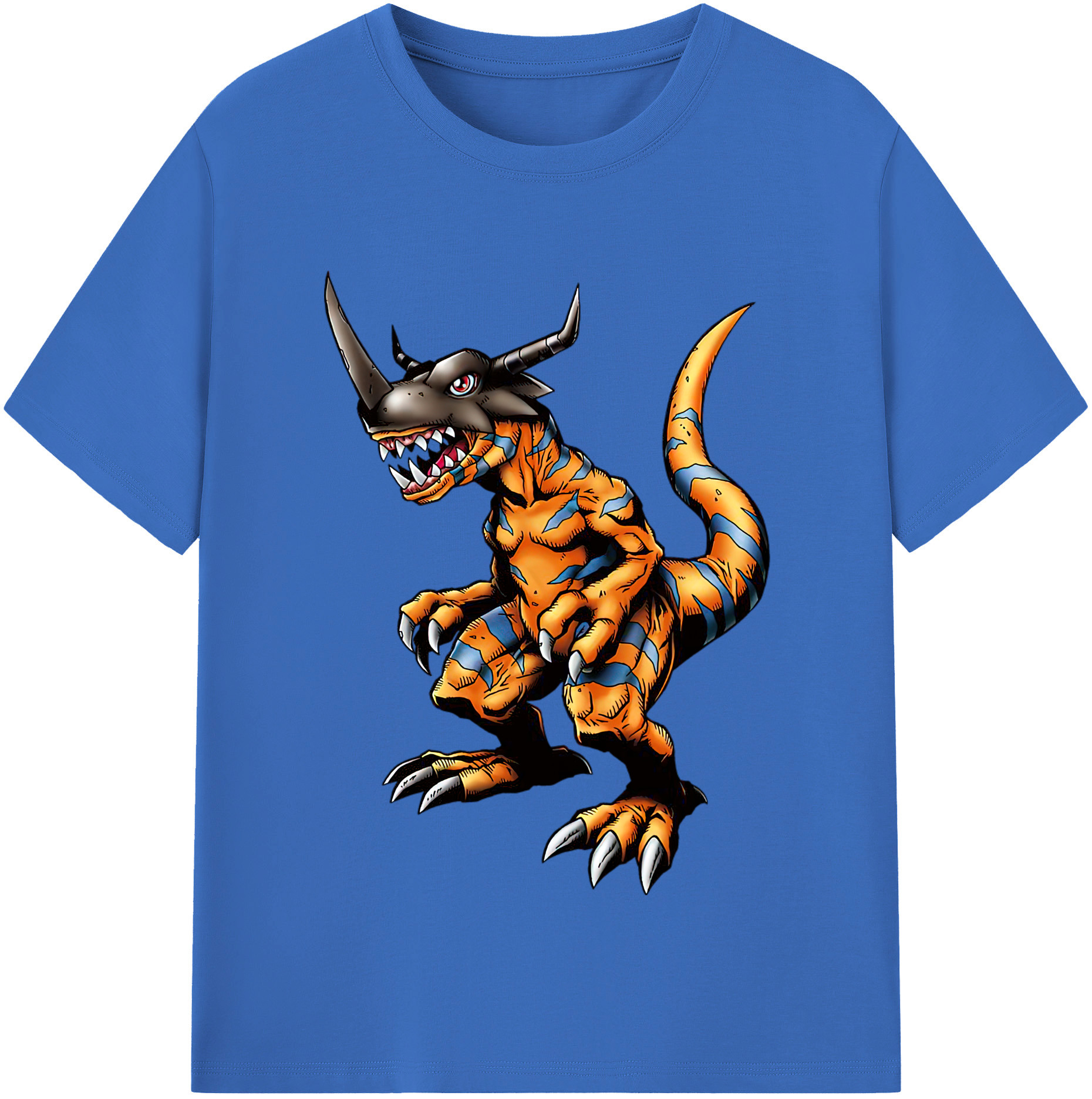 （画像用） Digimon デジタルモンスター/デジモン 綿100％半袖Tシャツ（フロントプリント）