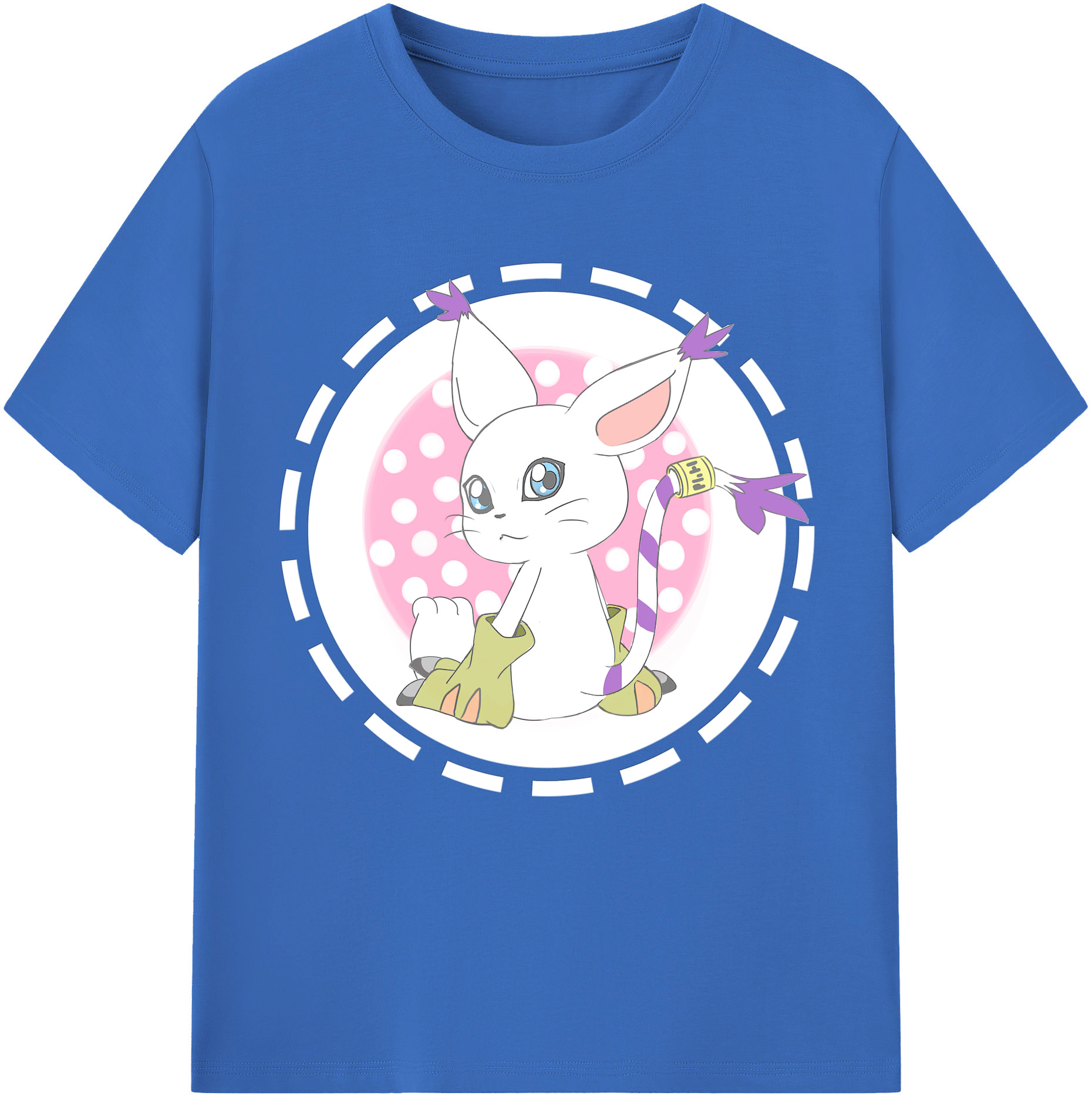（画像用） Digimon デジタルモンスター/デジモン 綿100％半袖Tシャツ（フロントプリント）