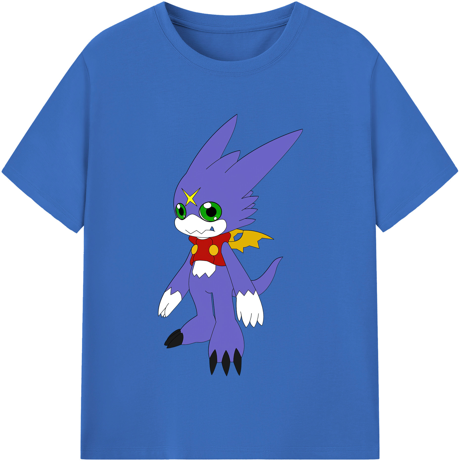 （画像用） Digimon デジタルモンスター/デジモン 綿100％半袖Tシャツ（フロントプリント）