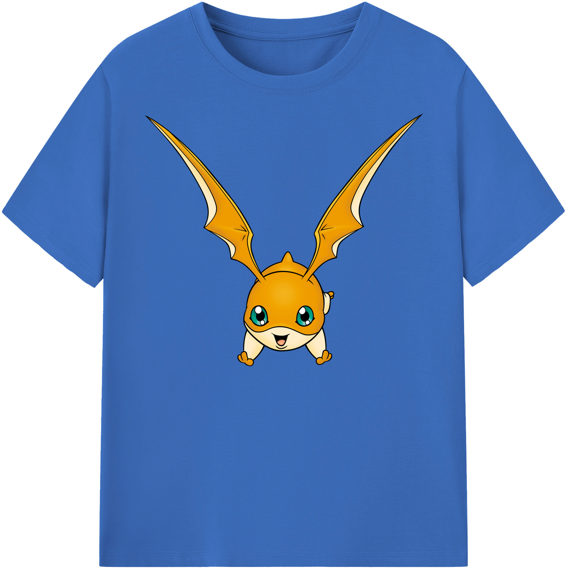 （画像用） Digimon デジタルモンスター/デジモン 綿100％半袖Tシャツ（フロントプリント）