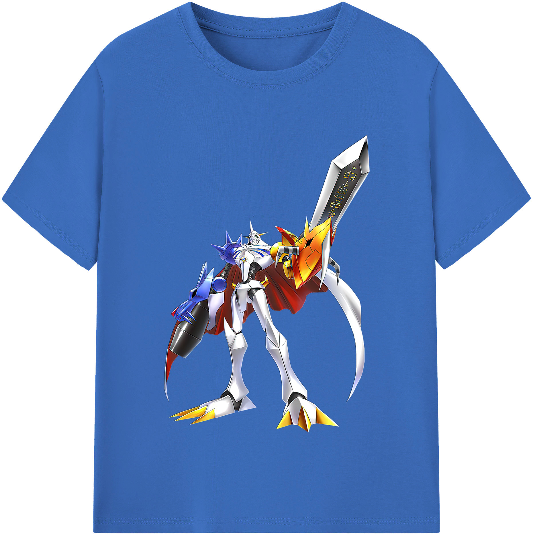 （画像用） Digimon デジタルモンスター/デジモン 綿100％半袖Tシャツ（フロントプリント）