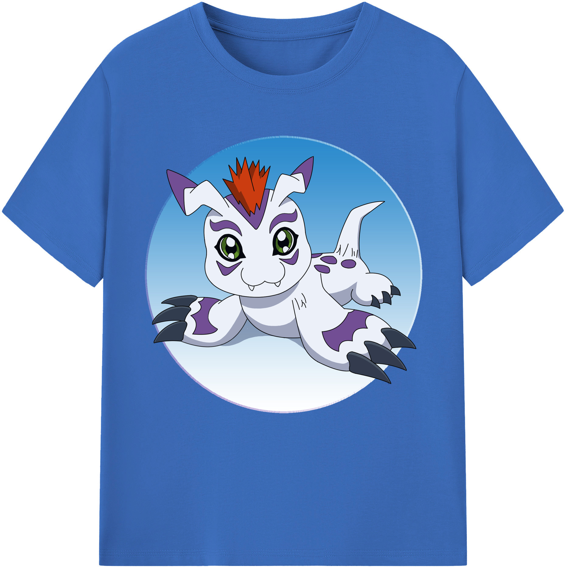 （画像用） Digimon デジタルモンスター/デジモン 綿100％半袖Tシャツ（フロントプリント）