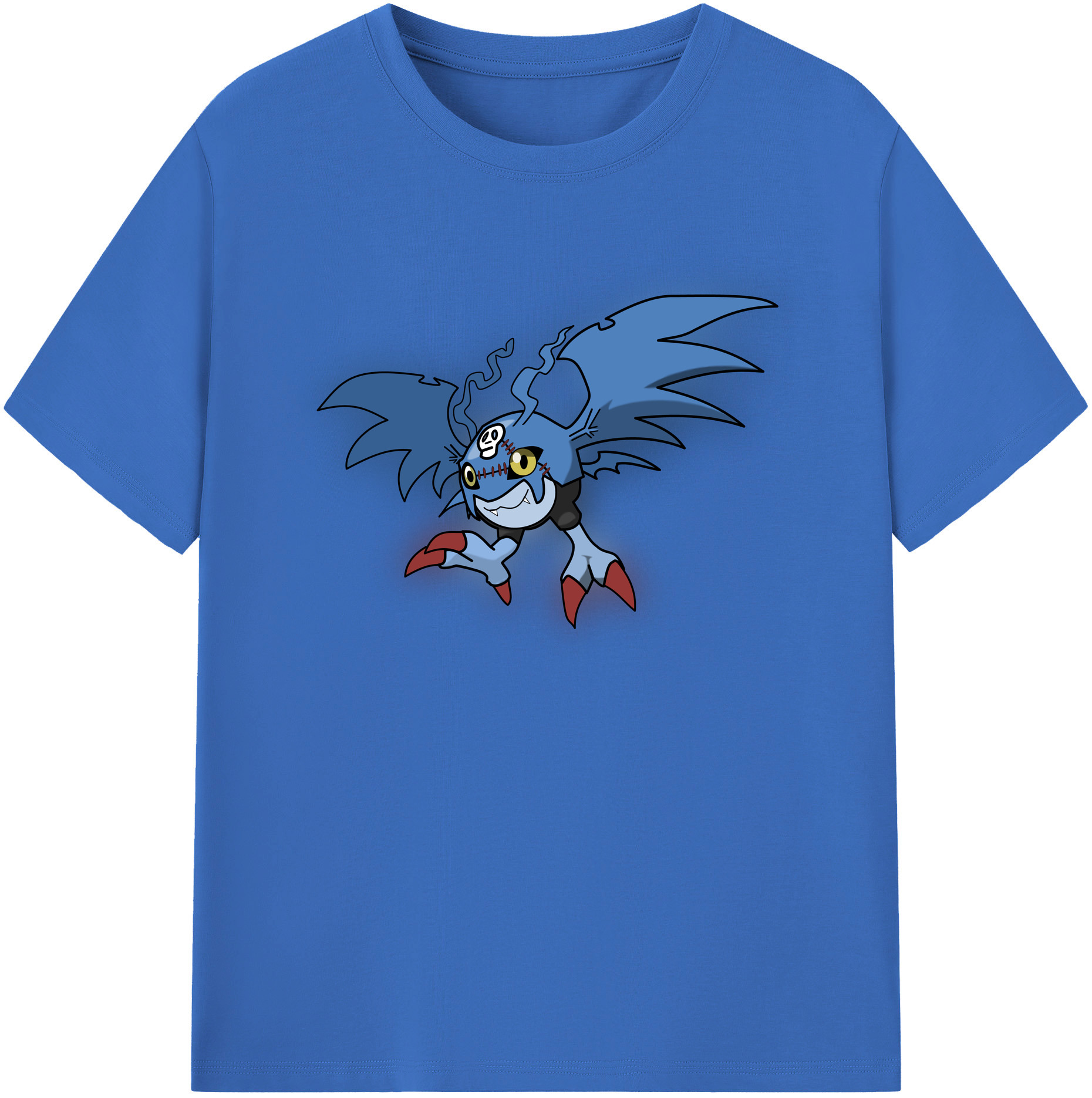 （画像用） Digimon デジタルモンスター/デジモン 綿100％半袖Tシャツ（フロントプリント）