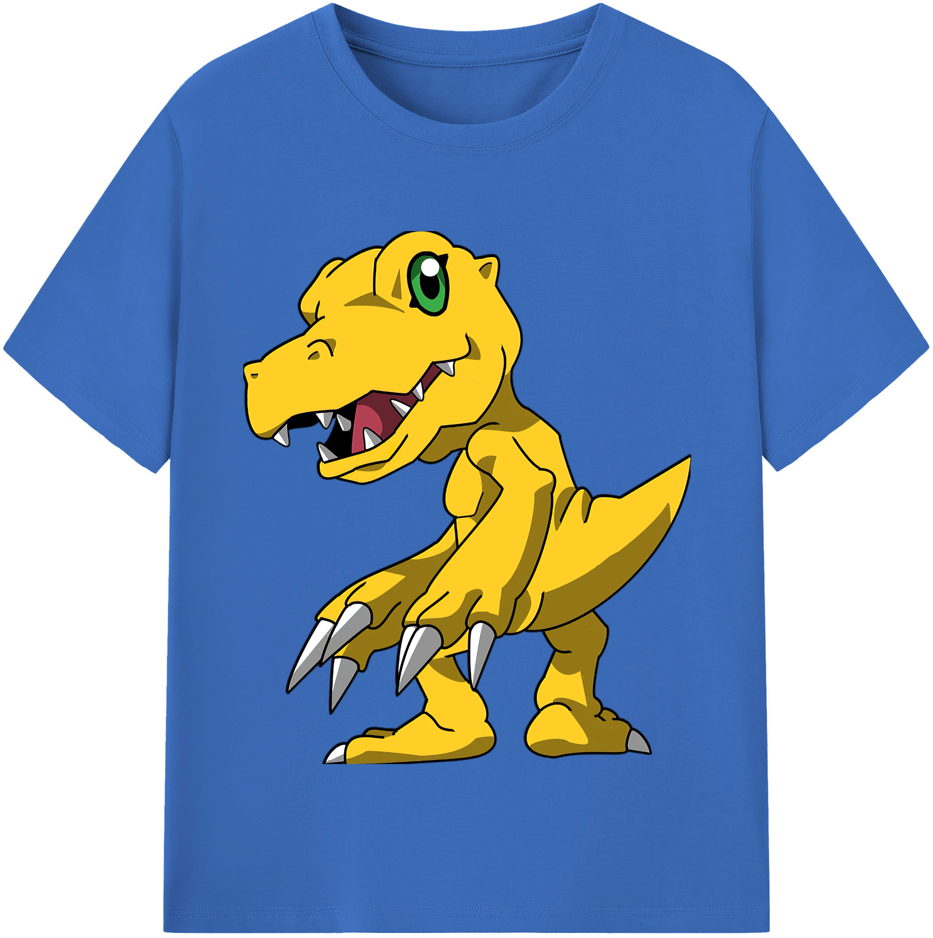 （画像用） Digimon デジタルモンスター/デジモン 綿100％半袖Tシャツ（フロントプリント）
