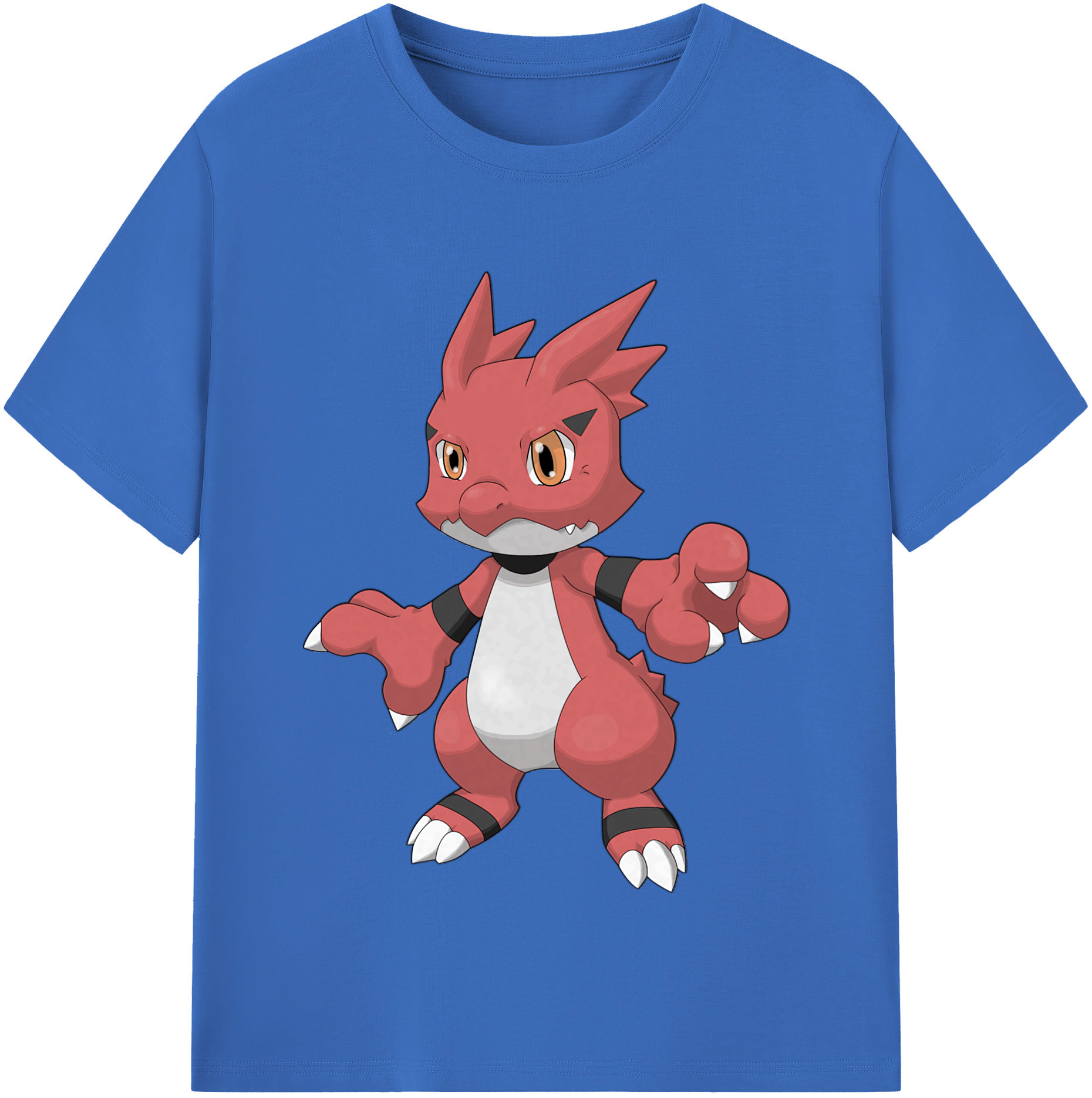 （画像用） Digimon デジタルモンスター/デジモン 綿100％半袖Tシャツ（フロントプリント）