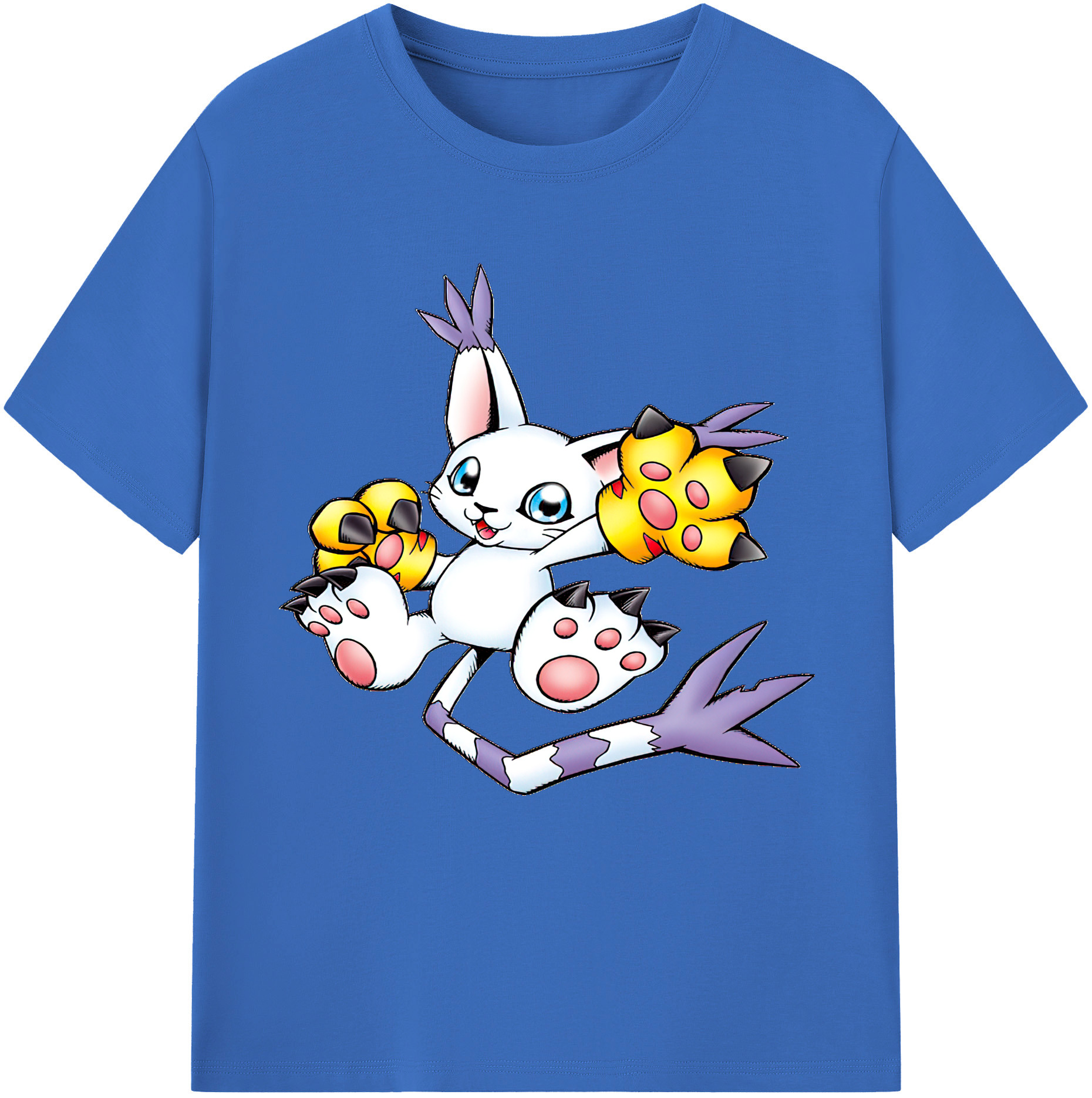 （画像用） Digimon デジタルモンスター/デジモン 綿100％半袖Tシャツ（フロントプリント）