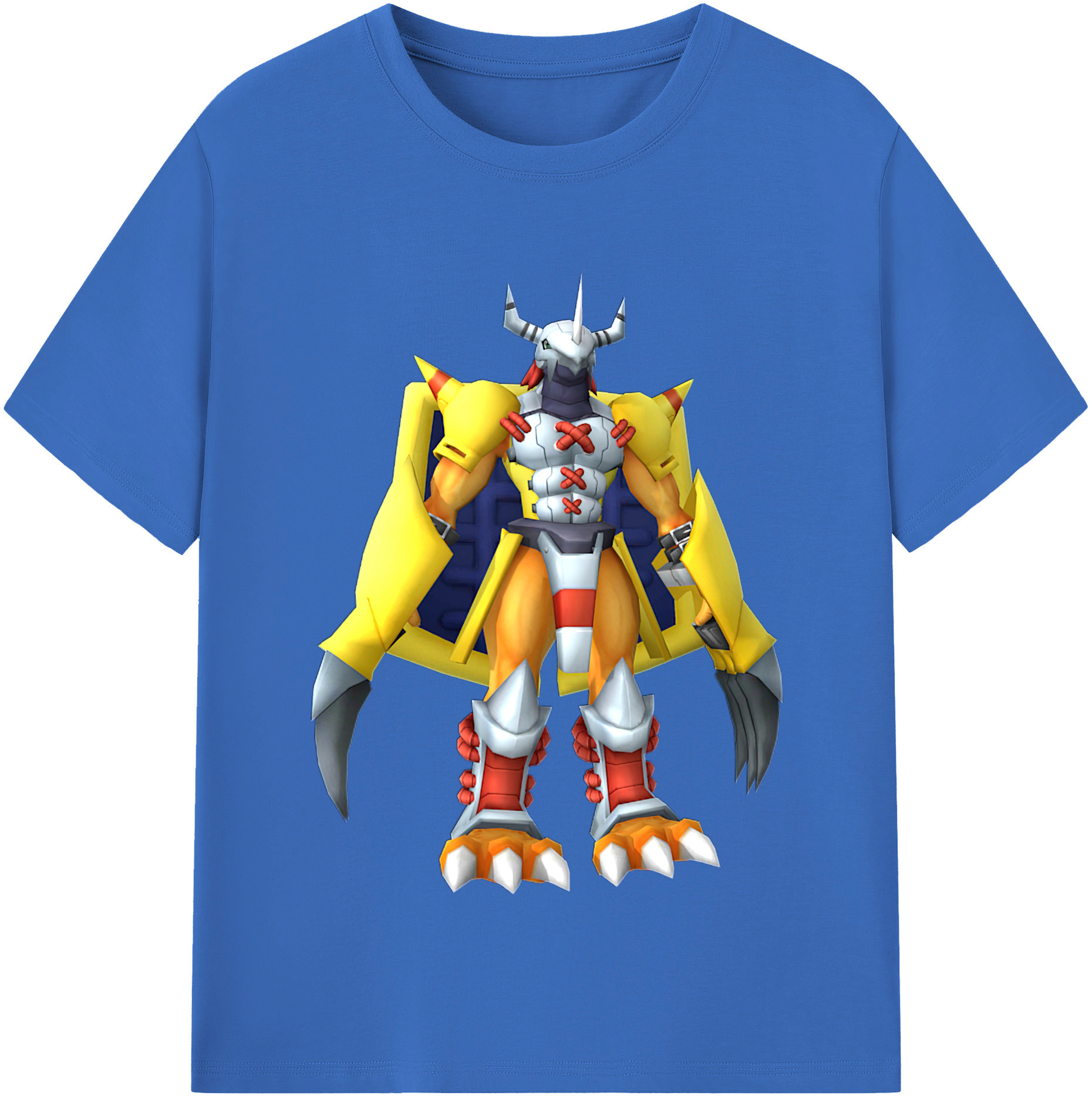 （画像用） Digimon デジタルモンスター/デジモン 綿100％半袖Tシャツ（フロントプリント）