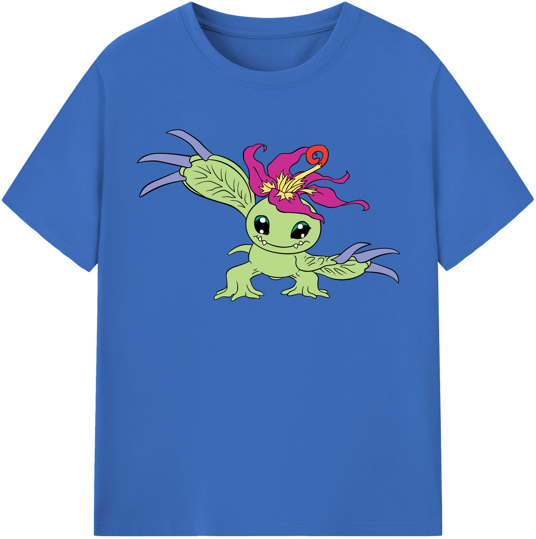 （画像用） Digimon デジタルモンスター/デジモン 綿100％半袖Tシャツ（フロントプリント）