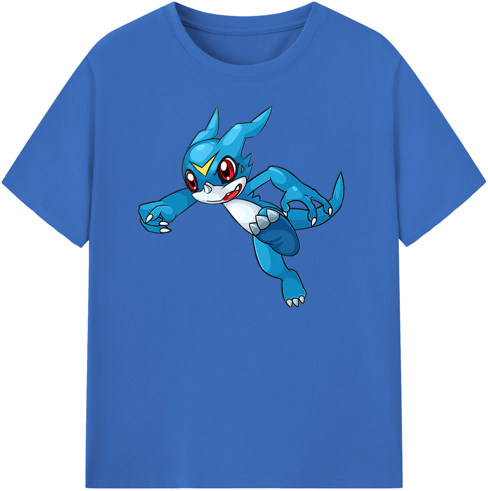 （画像用） Digimon デジタルモンスター/デジモン 綿100％半袖Tシャツ（フロントプリント）